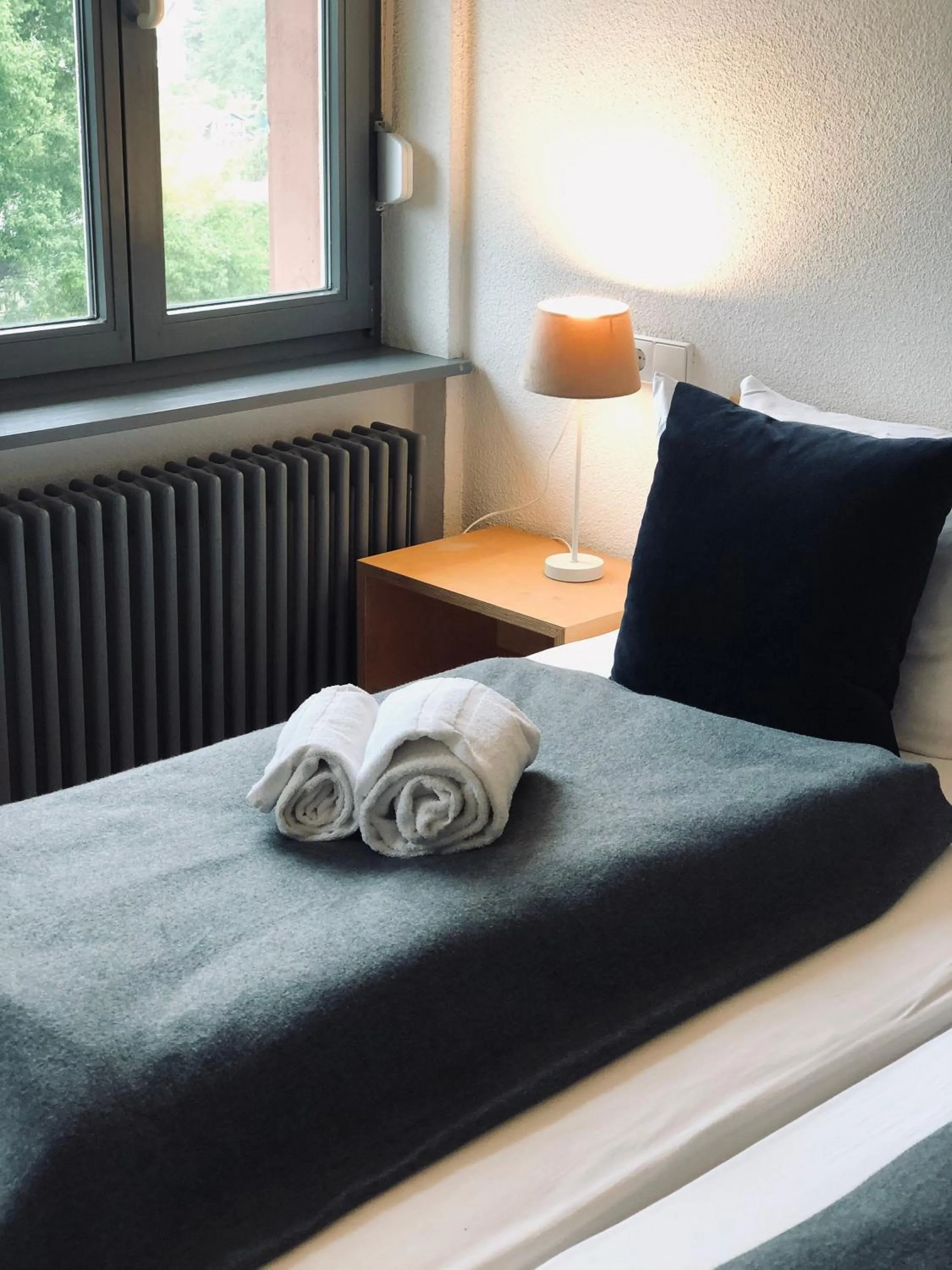 Bed in Hotel & Restaurant Grüner Baum Merzhausen