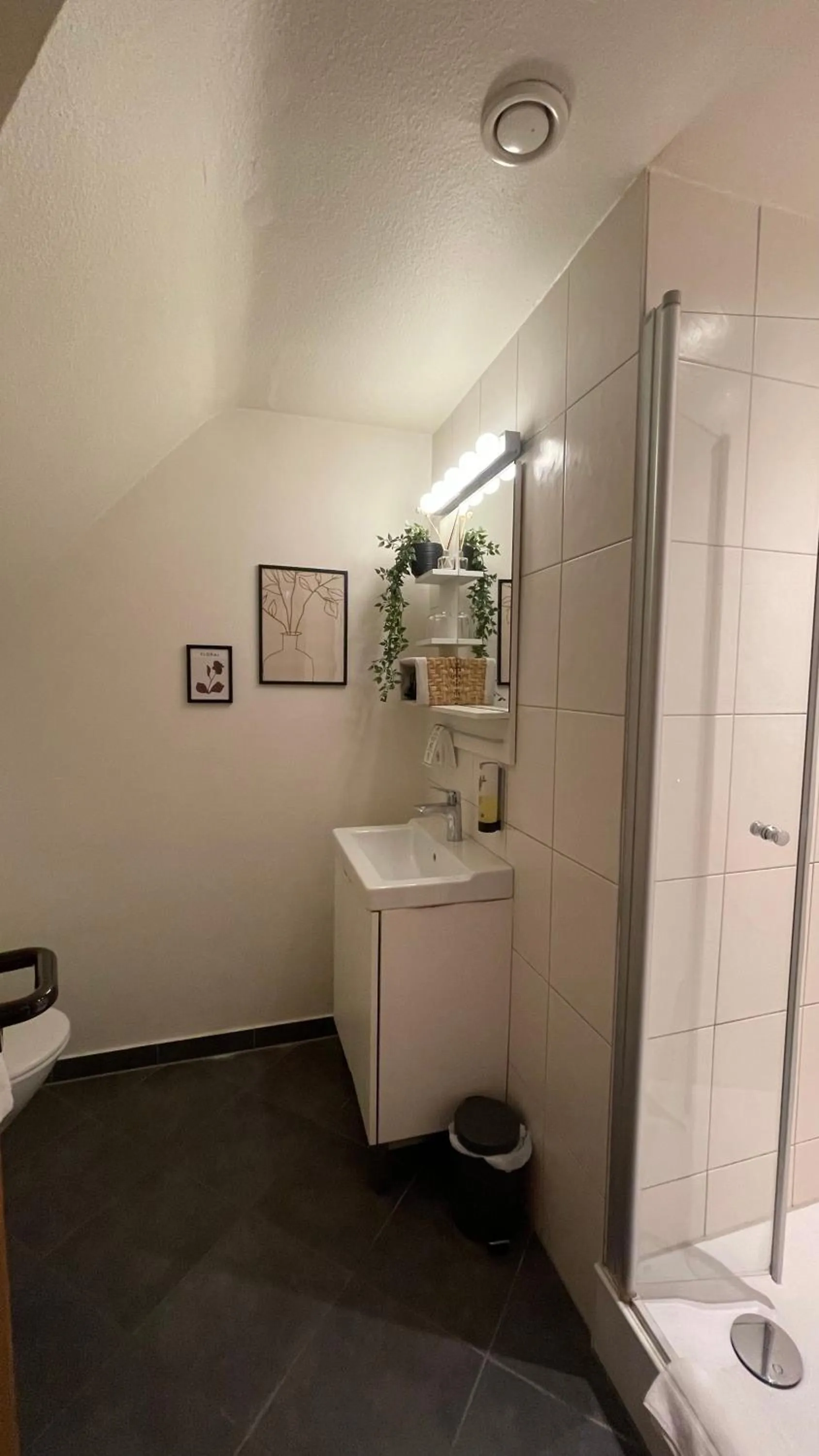 Shower in Hotel & Restaurant Grüner Baum Merzhausen