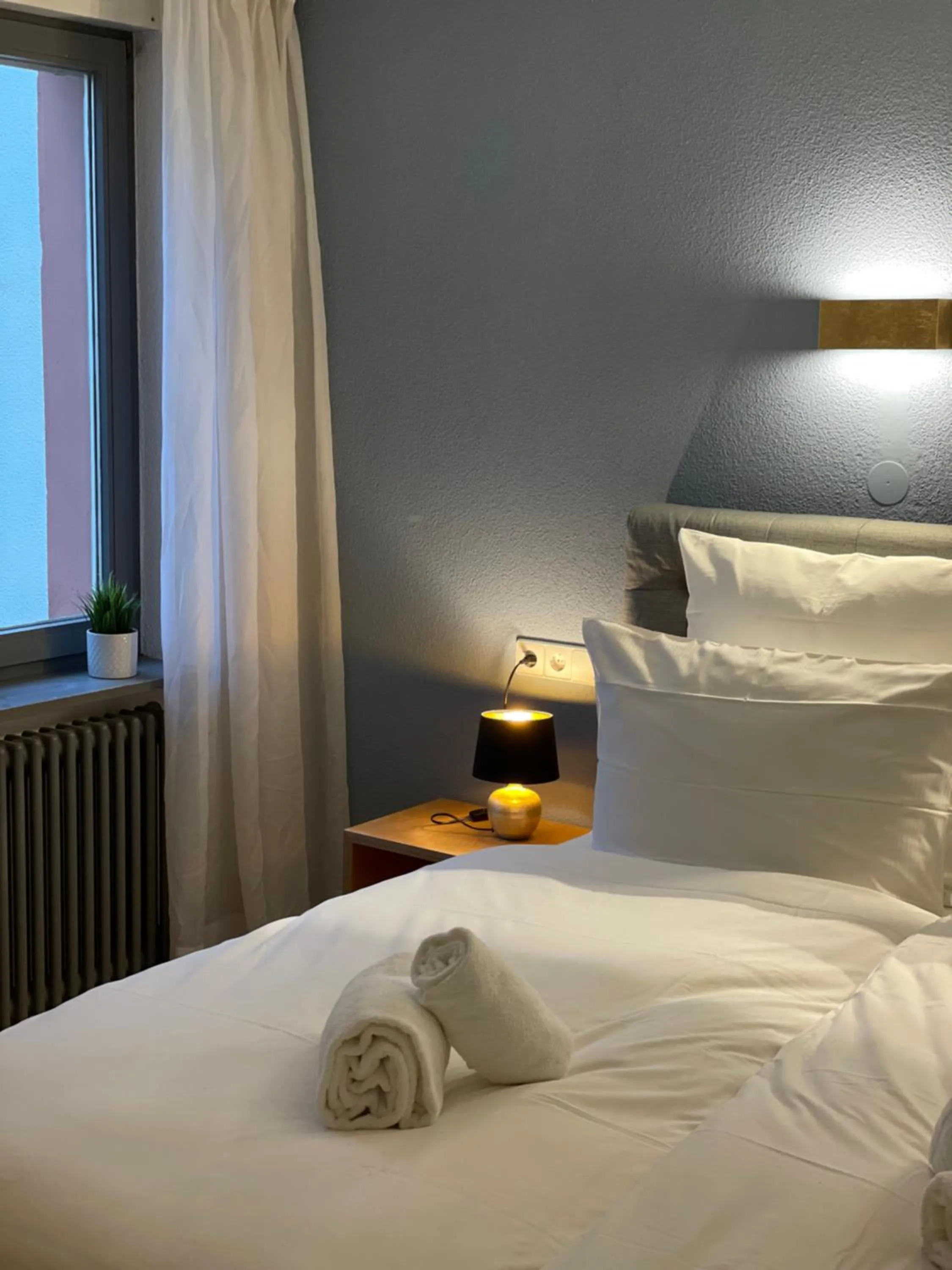 Bed in Hotel & Restaurant Grüner Baum Merzhausen