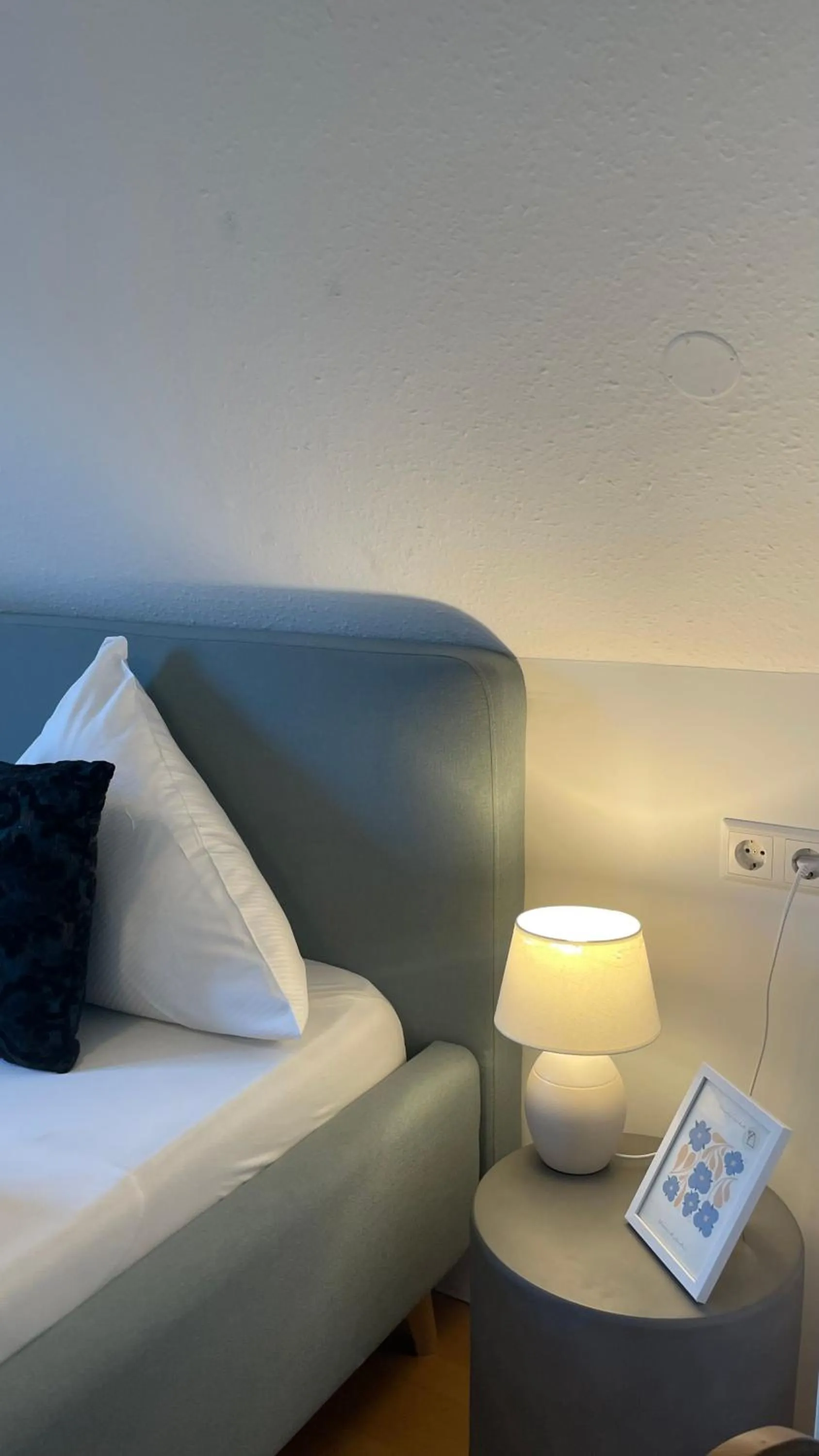 Bed in Hotel & Restaurant Grüner Baum Merzhausen