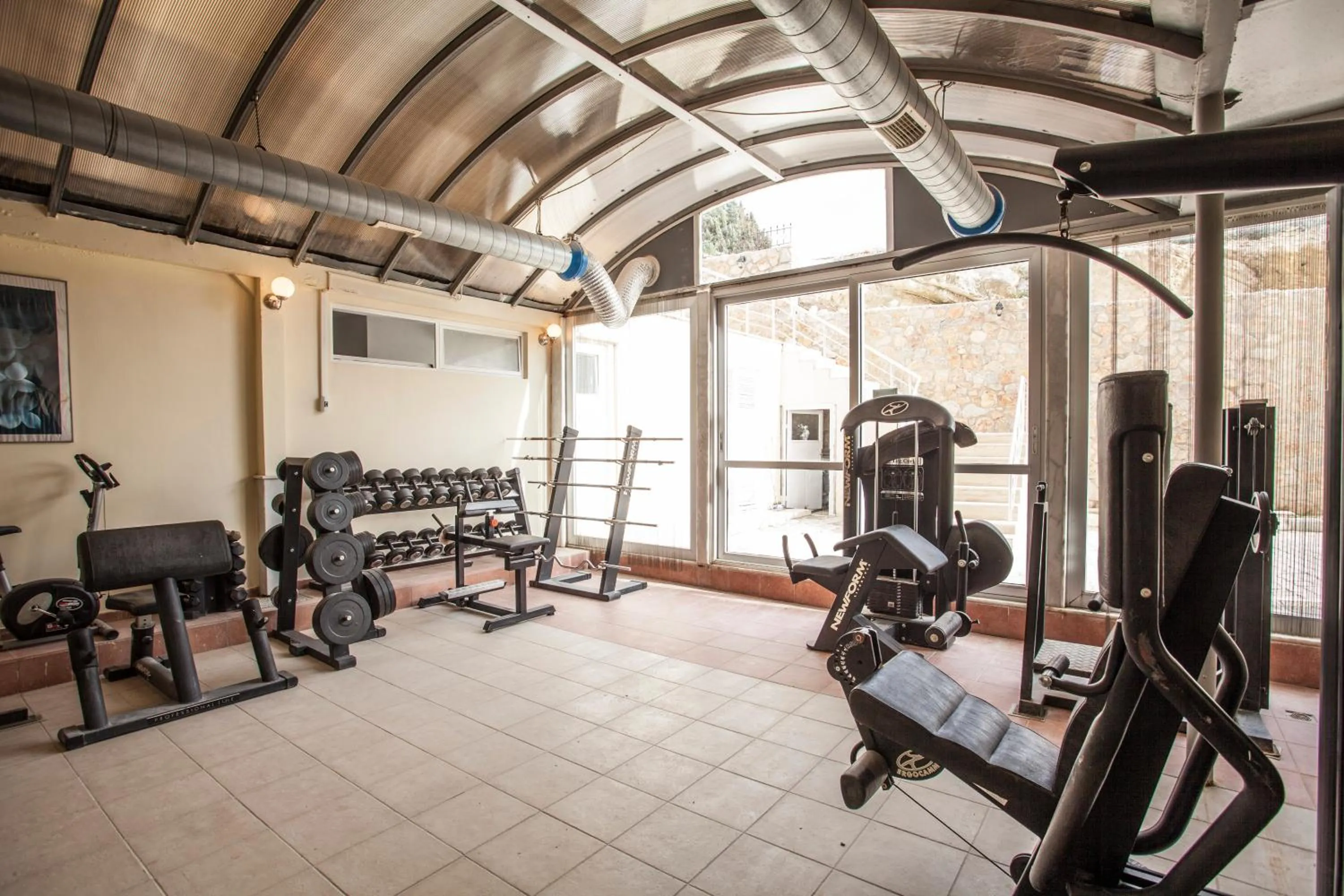 Fitness centre/facilities in My Solmaz Hotel