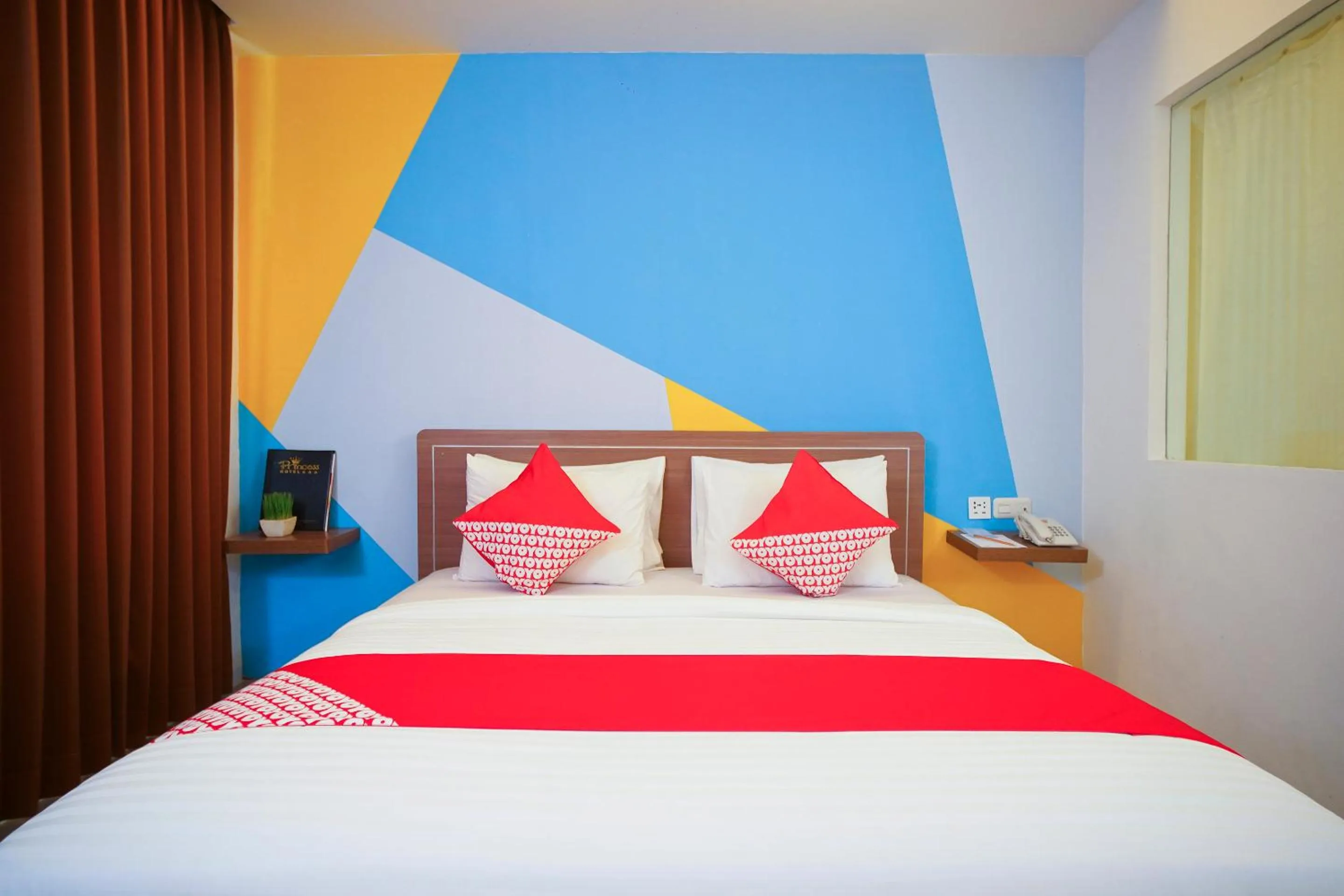 Bedroom, Bed in Collection O 166 Hotel Princess