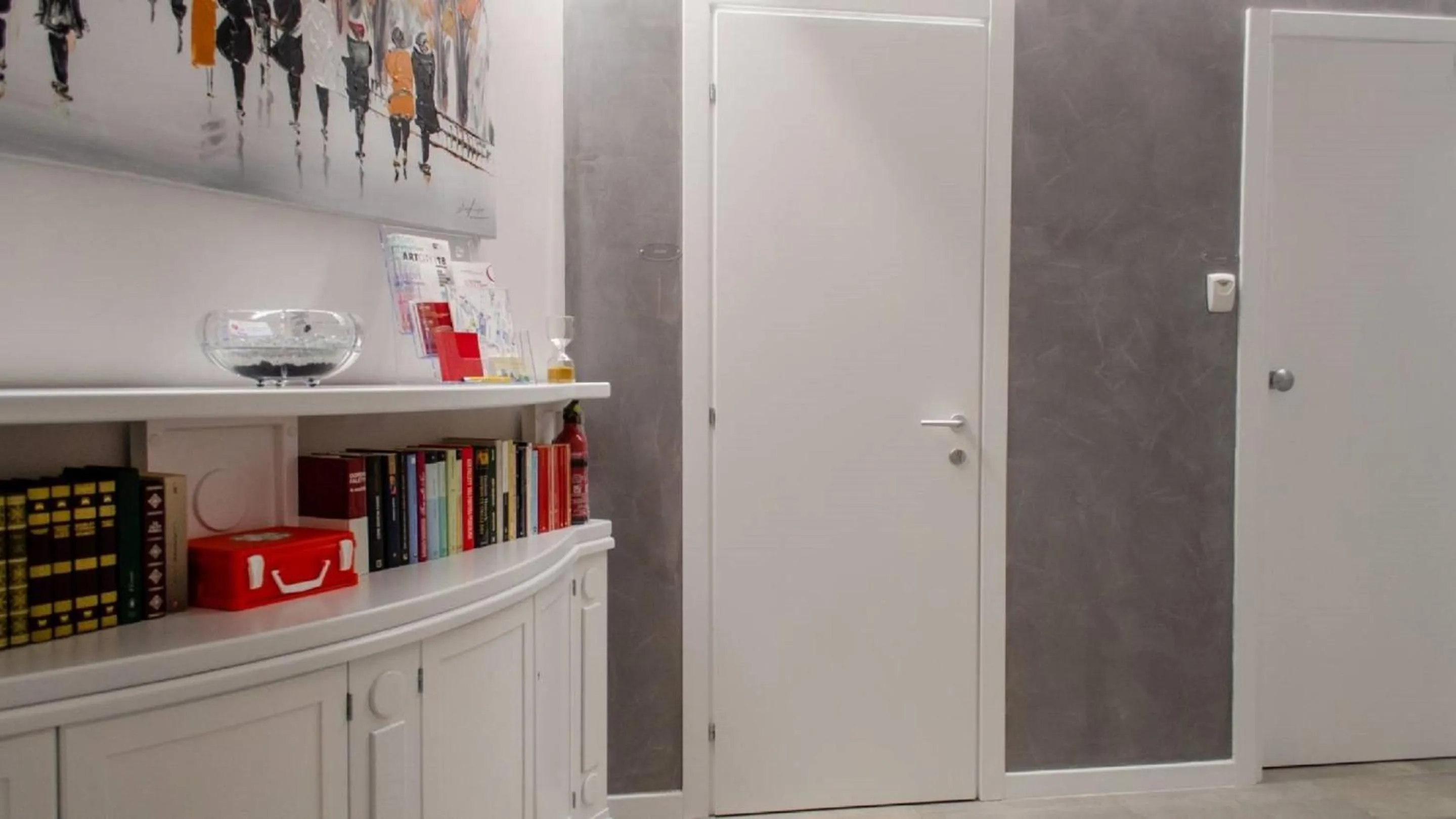 Lobby or reception in Interno 1 Ciampino Roma Luxury Apartment con balcone