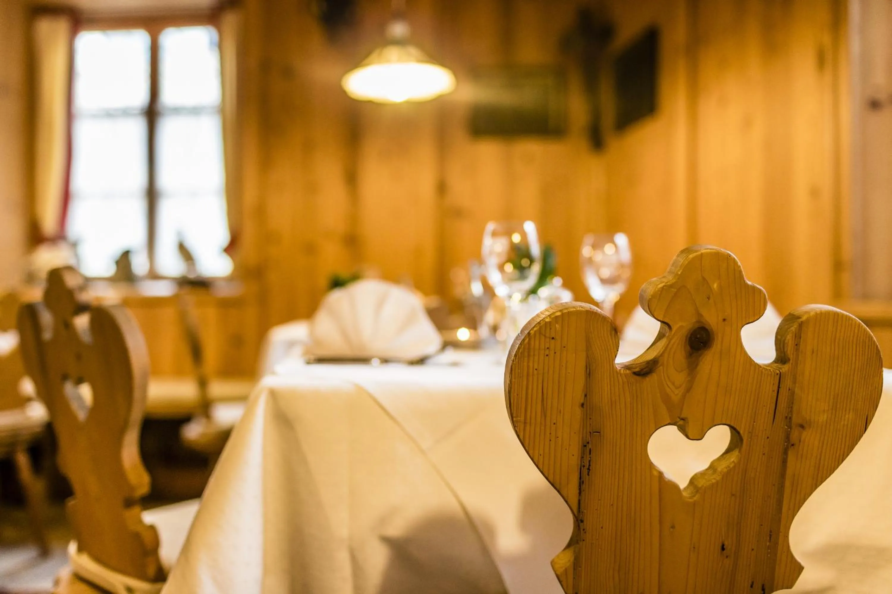 Restaurant/places to eat in Hotel Saltauserhof