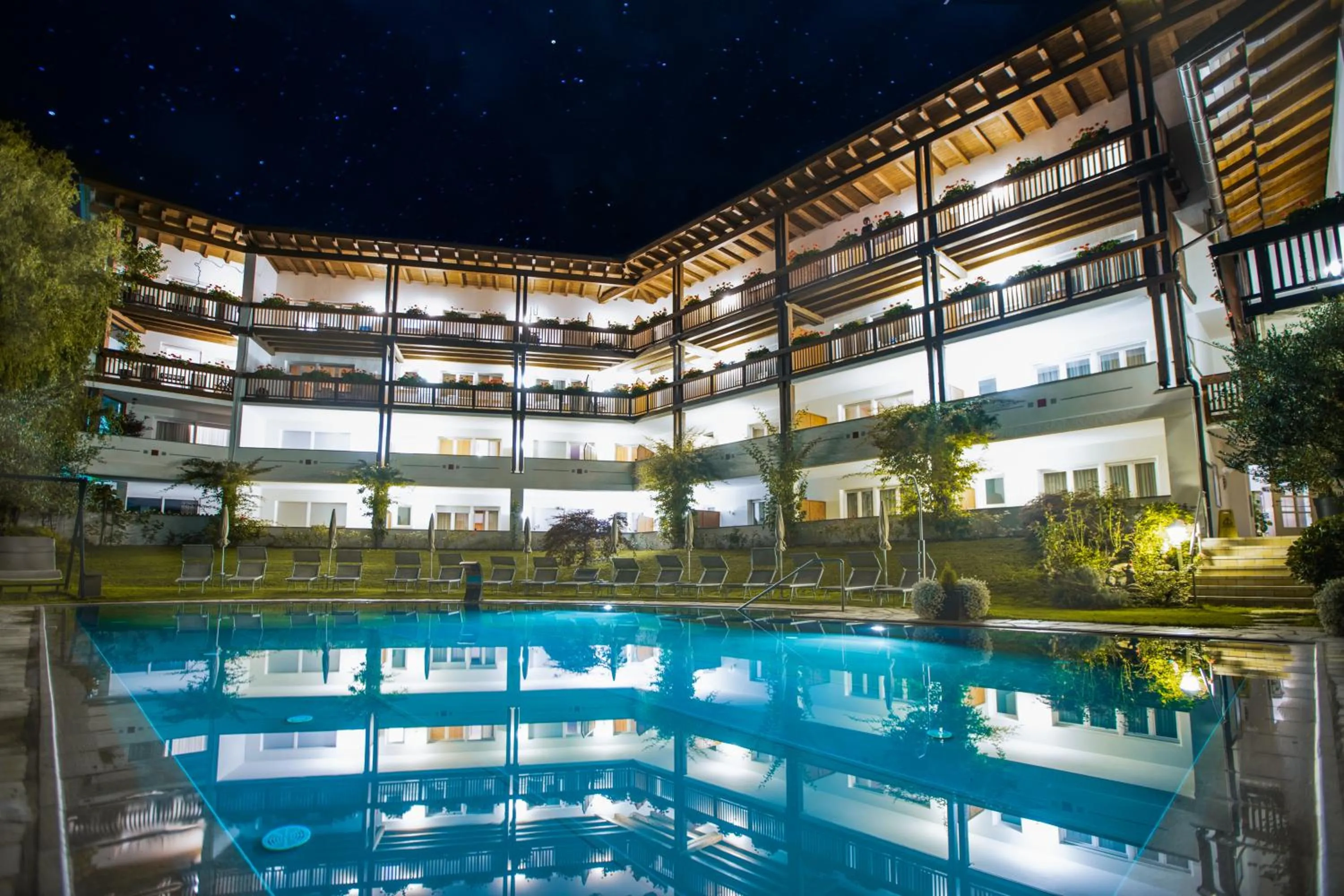 Garden in Hotel Saltauserhof