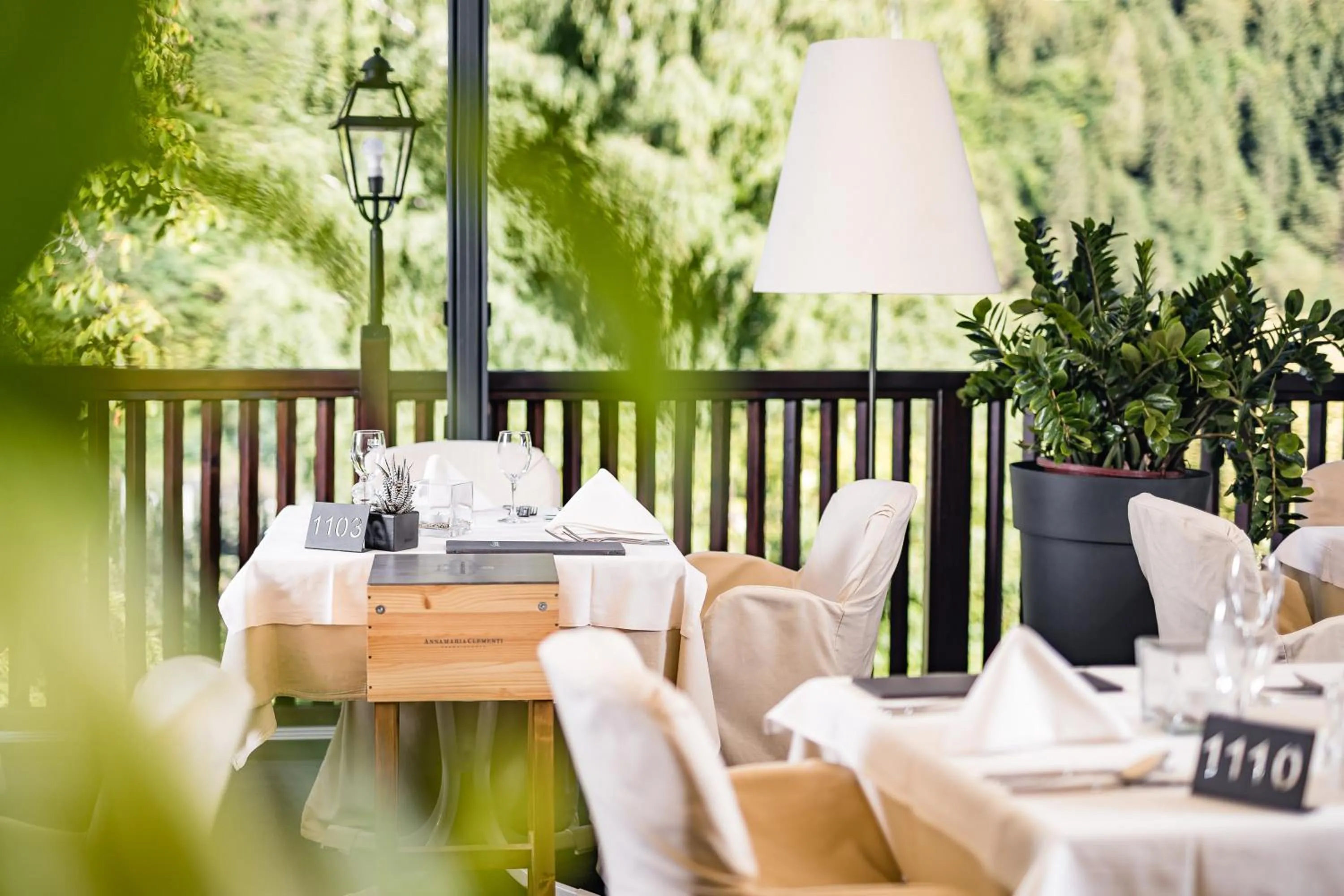 Restaurant/places to eat in Hotel Saltauserhof