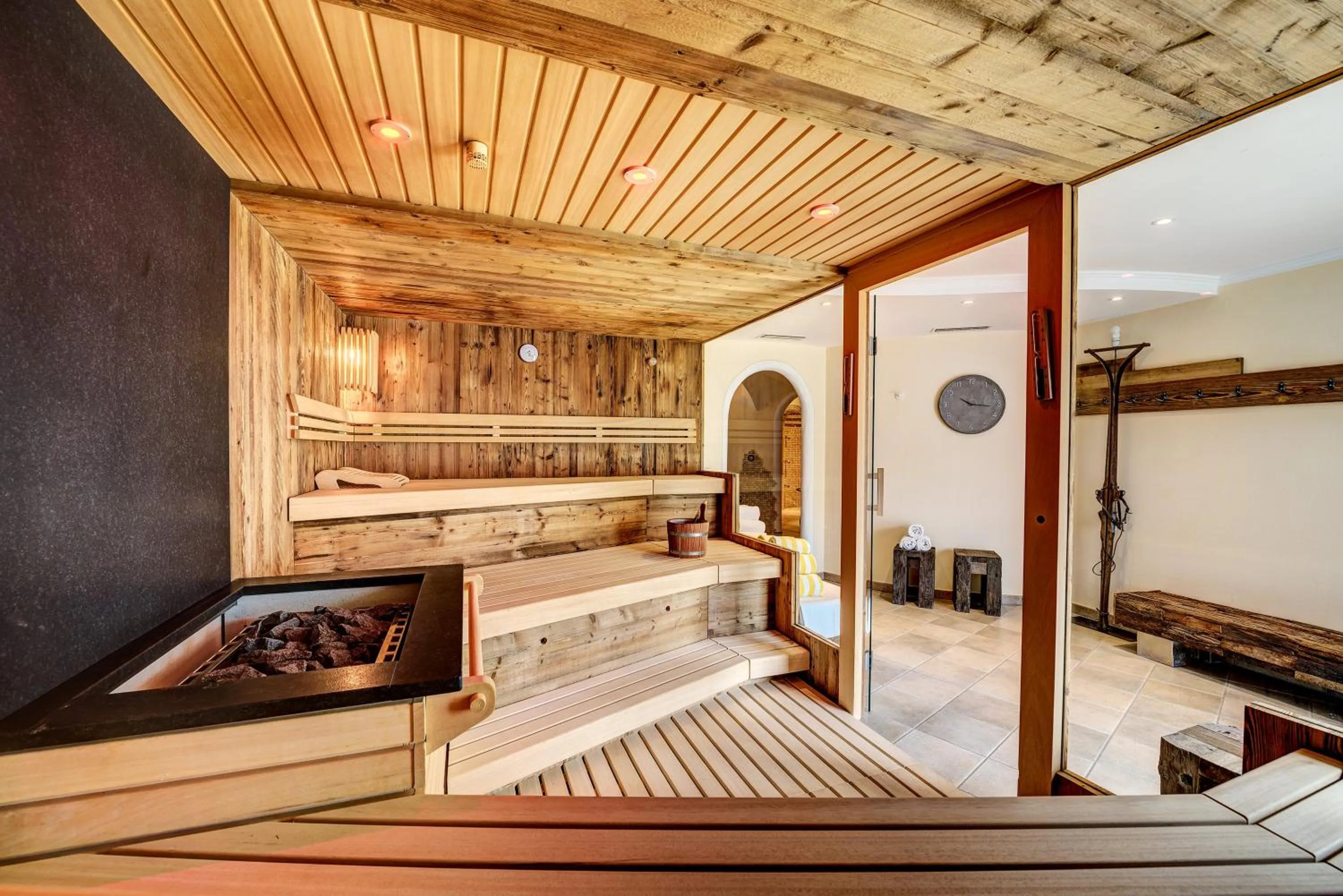 Sauna in Hotel Saltauserhof