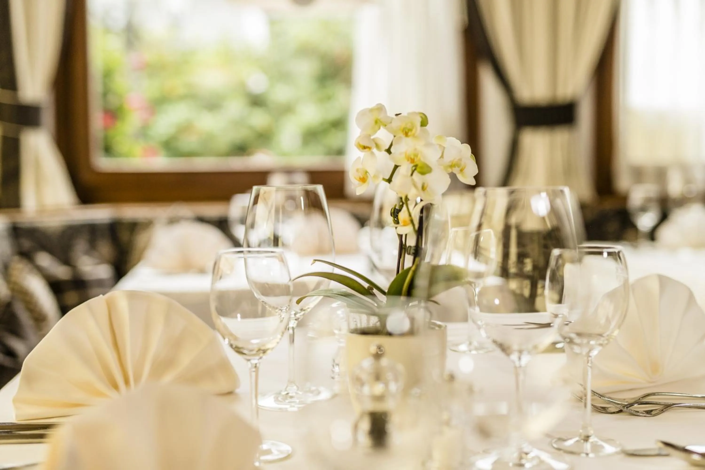 Restaurant/places to eat in Hotel Saltauserhof