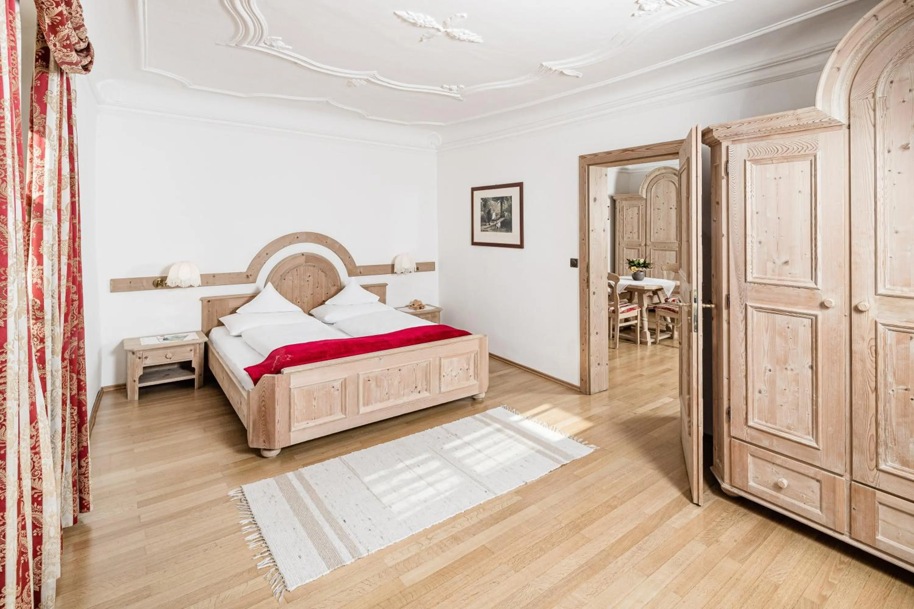 Photo of the whole room, Bed in Hotel Saltauserhof