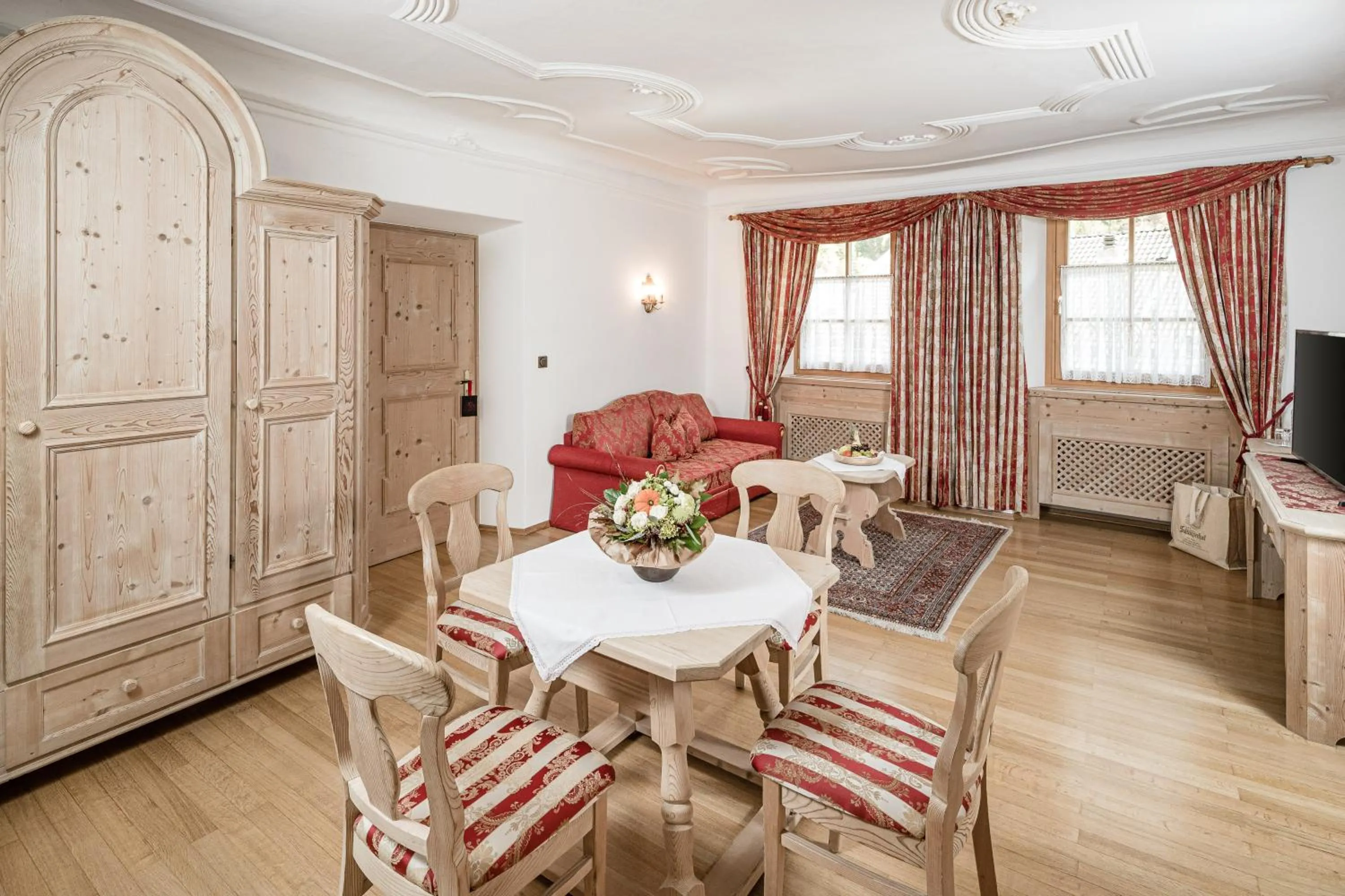 Living room in Hotel Saltauserhof