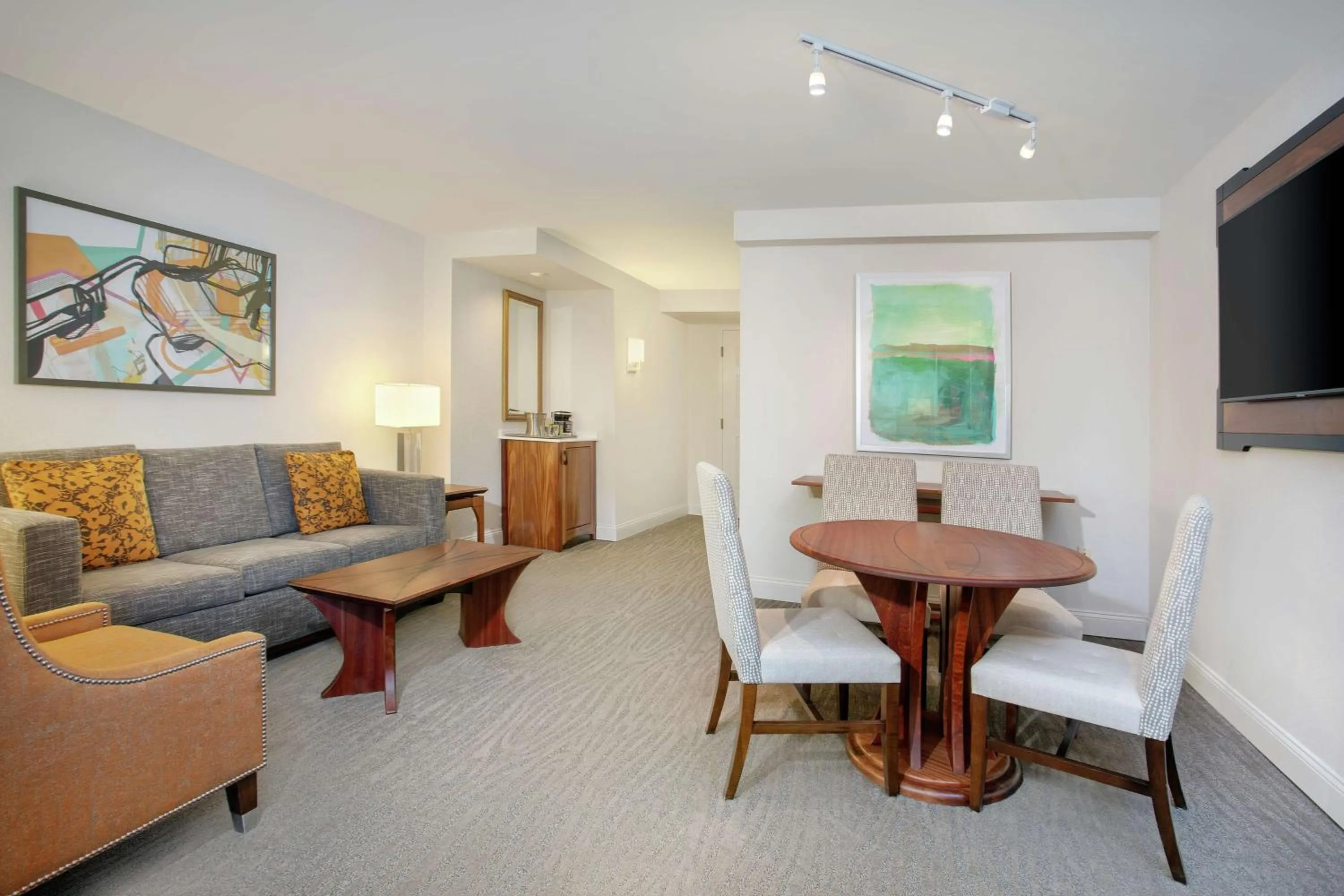 Living room in Hilton Naples