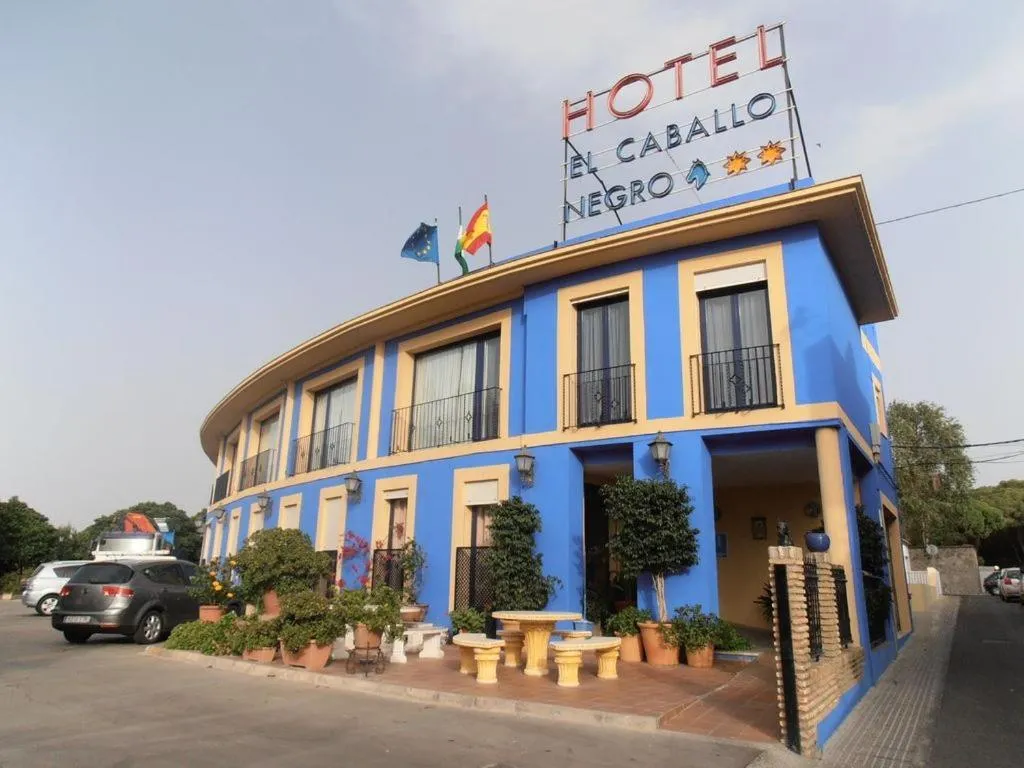 Property building in Hotel Caballo Negro