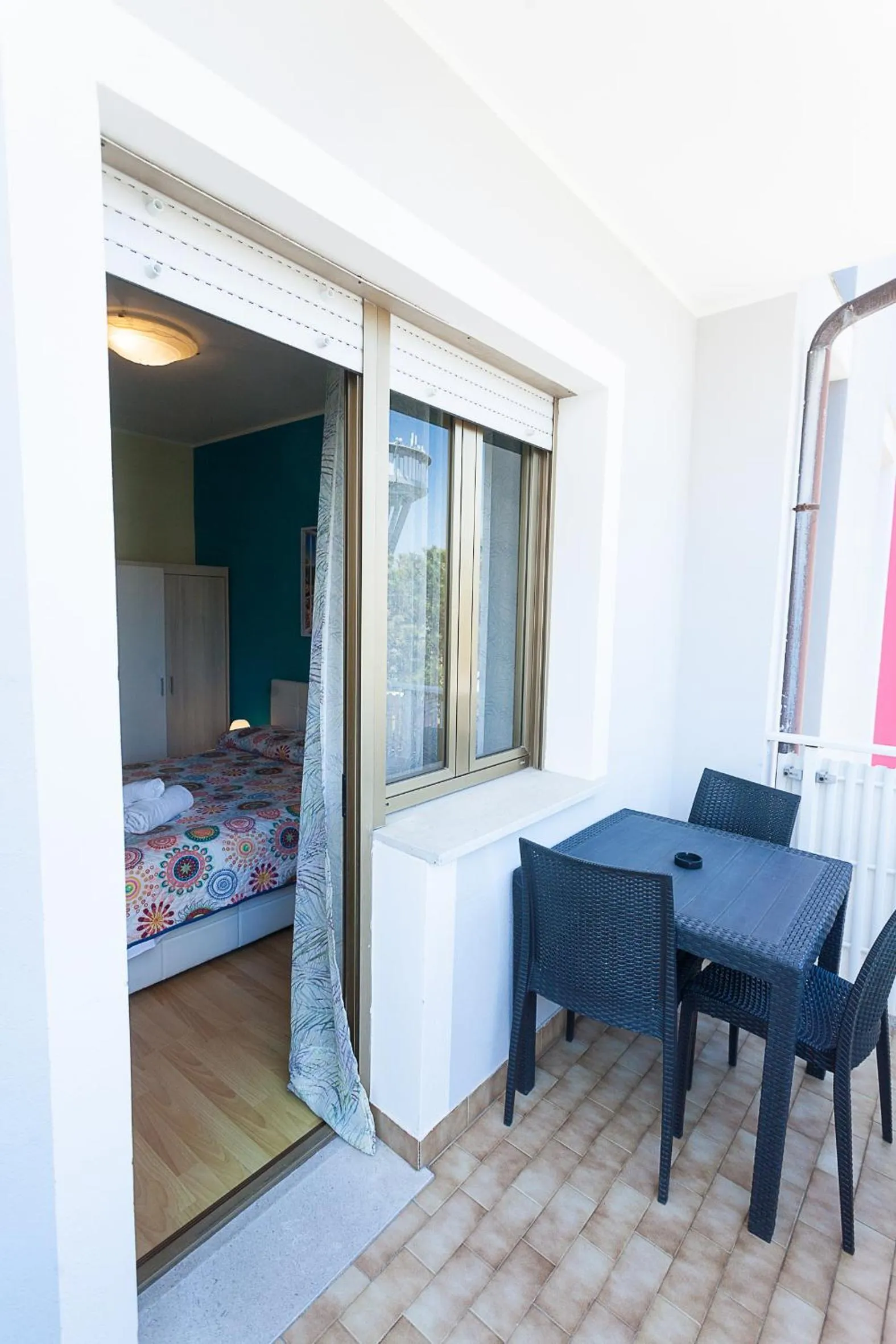 Bed in Hotel Romantik & Depandance