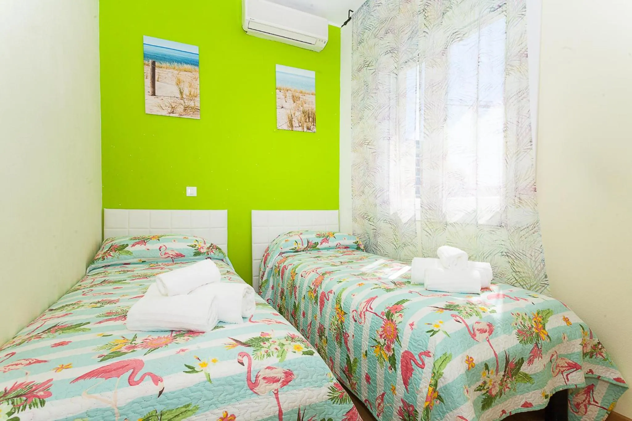 Bed in Hotel Romantik & Depandance