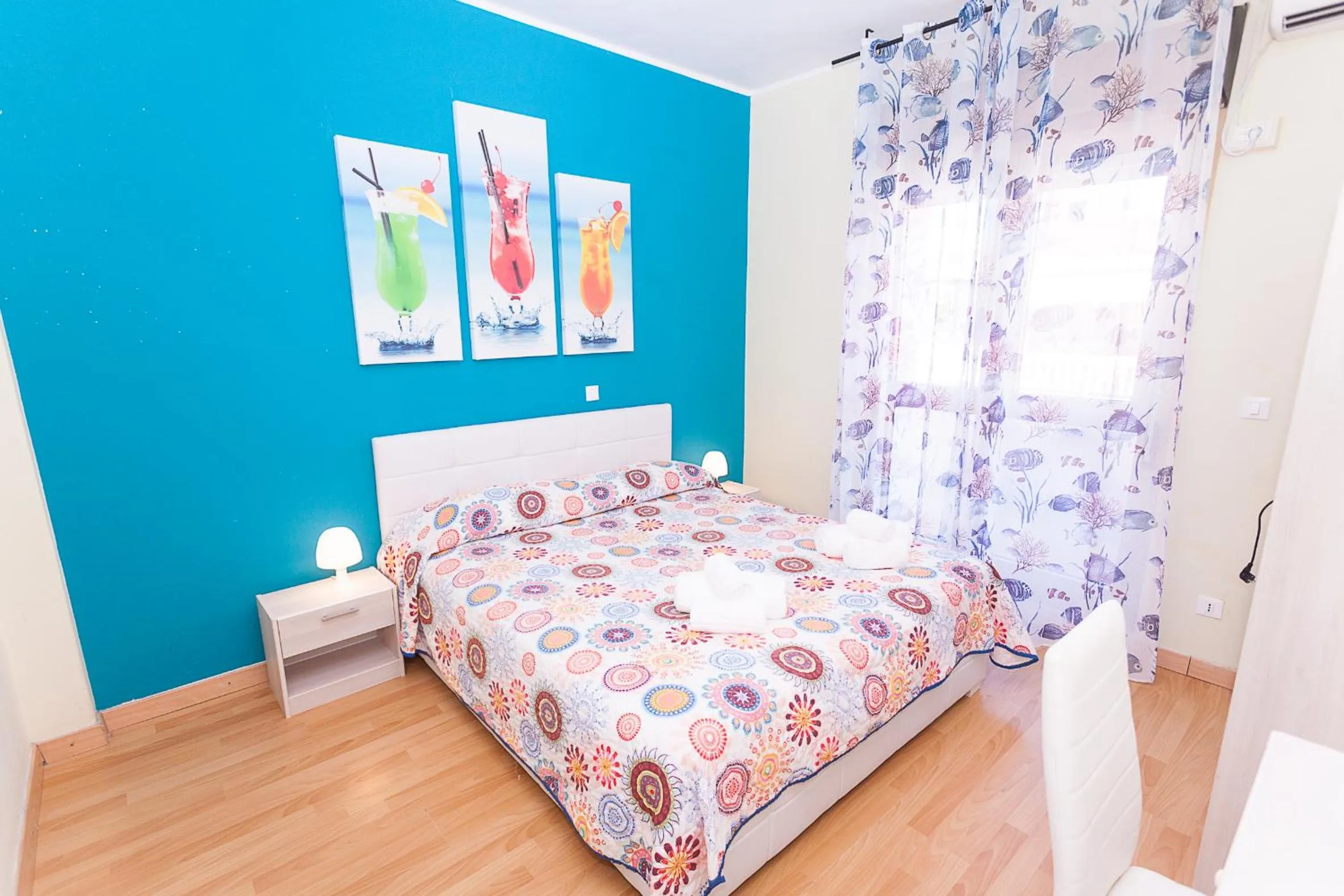 Bed in Hotel Romantik & Depandance