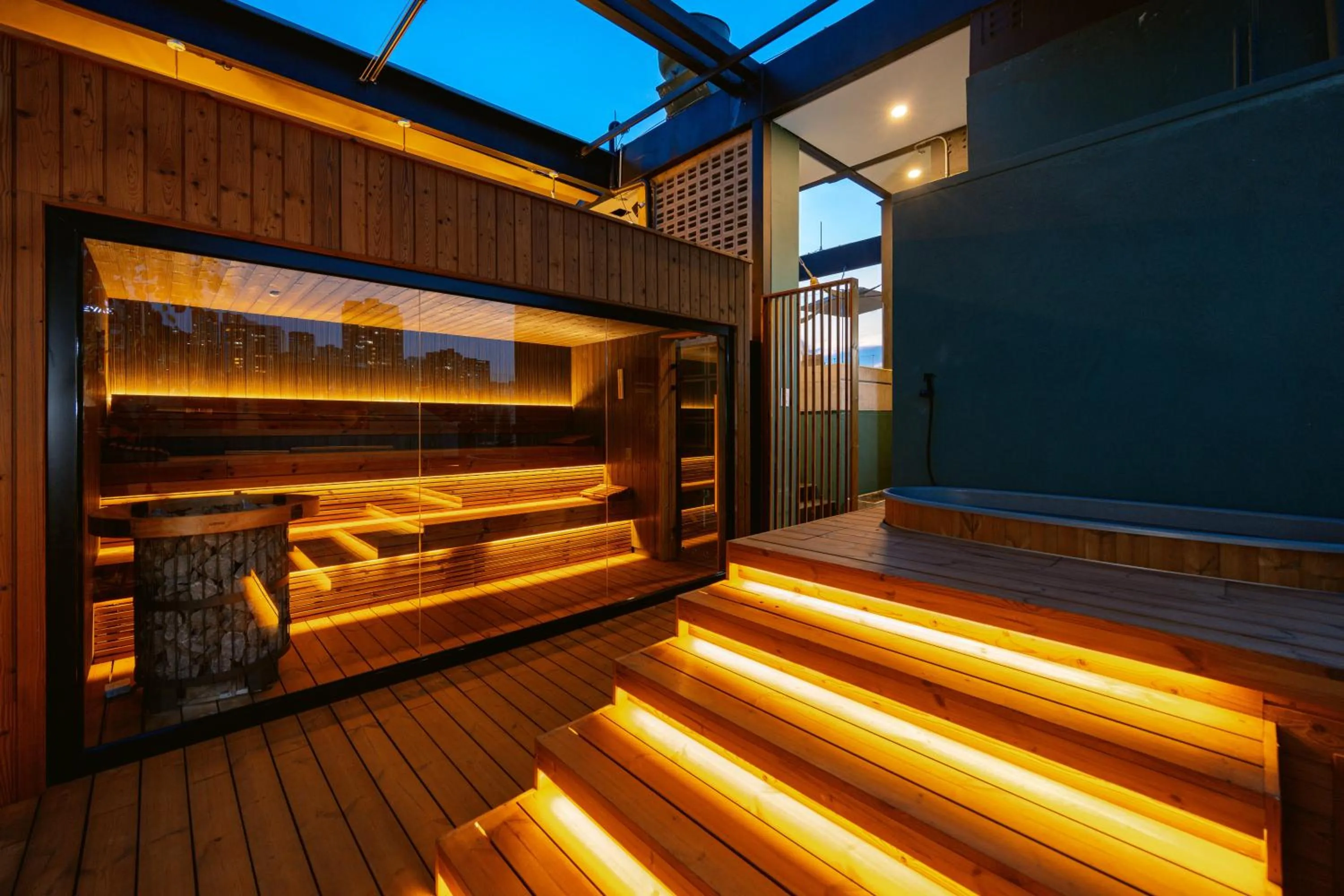 Sauna in Celestino Boutique Hotel & Spa