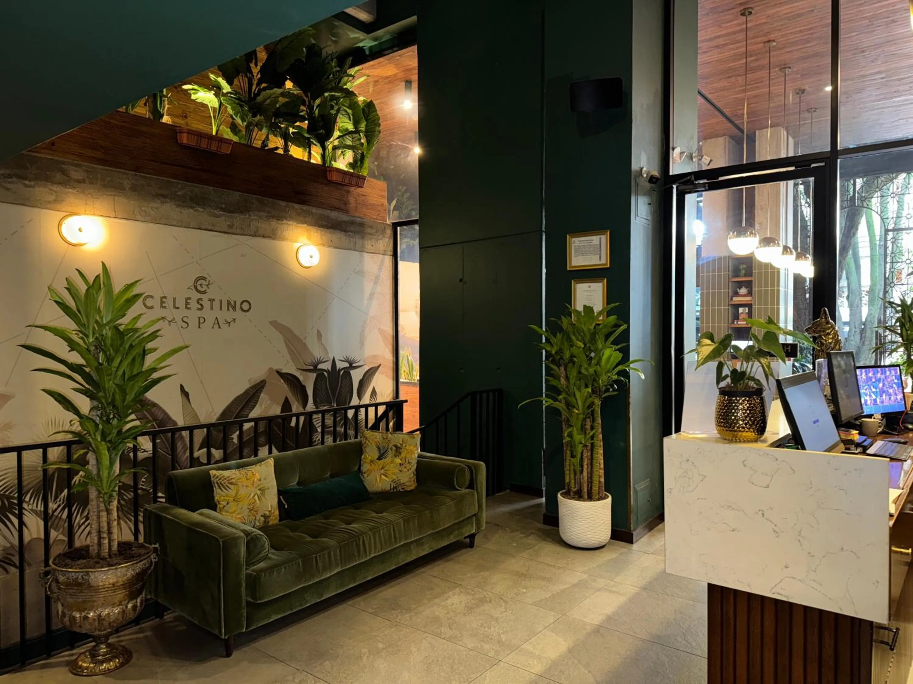 Lobby or reception in Celestino Boutique Hotel & Spa