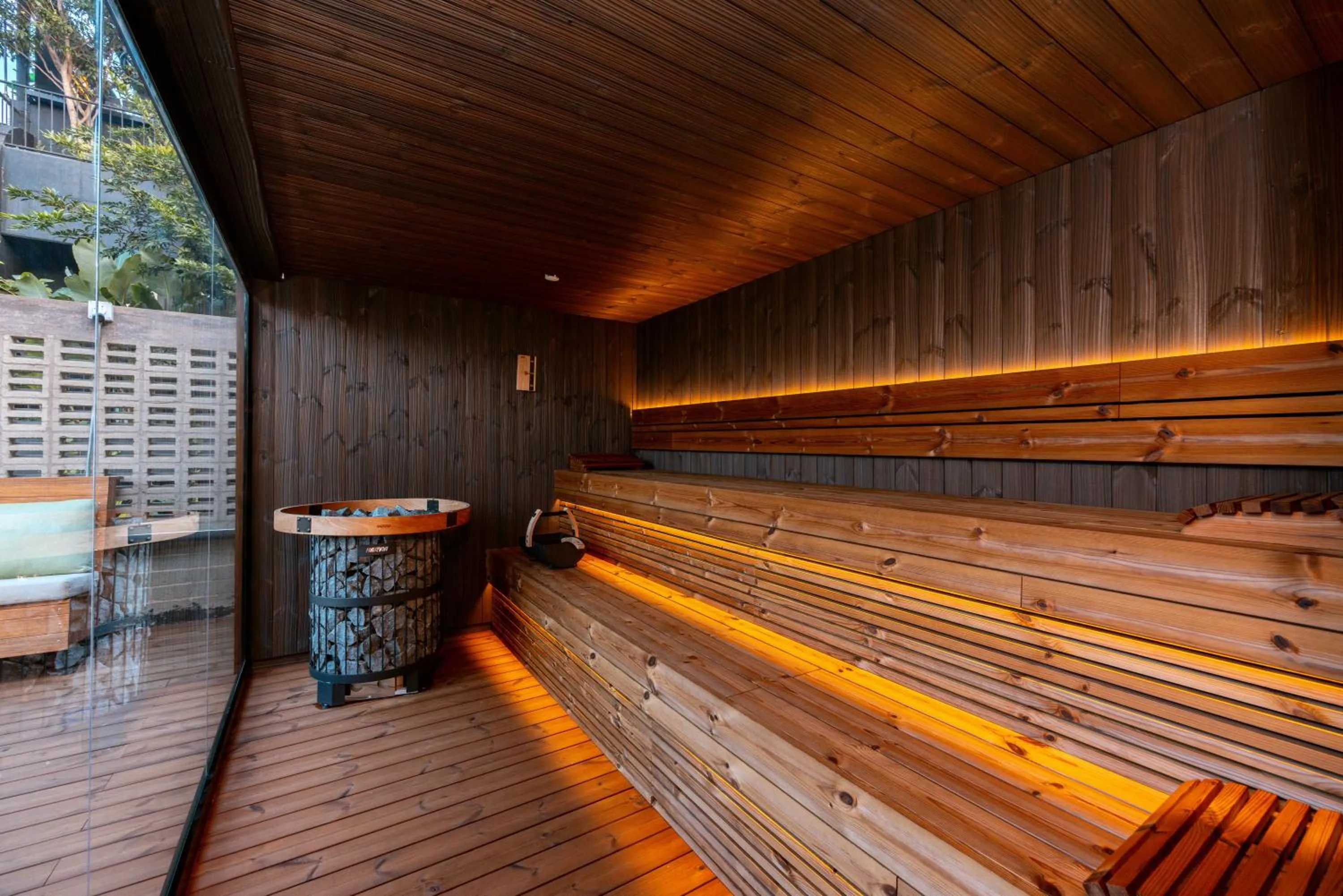 Sauna in Celestino Boutique Hotel & Spa