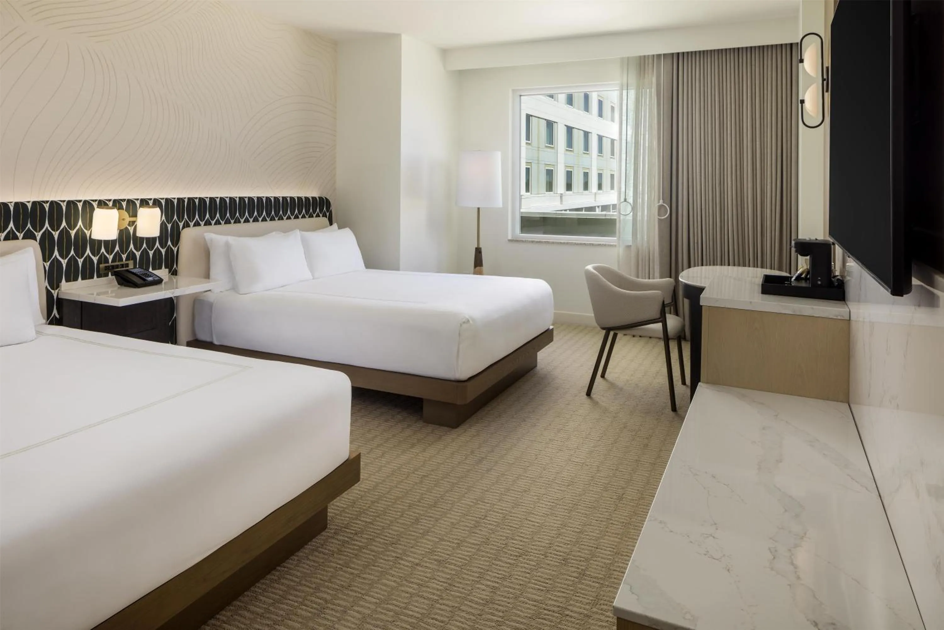 Bed in Hilton Orlando