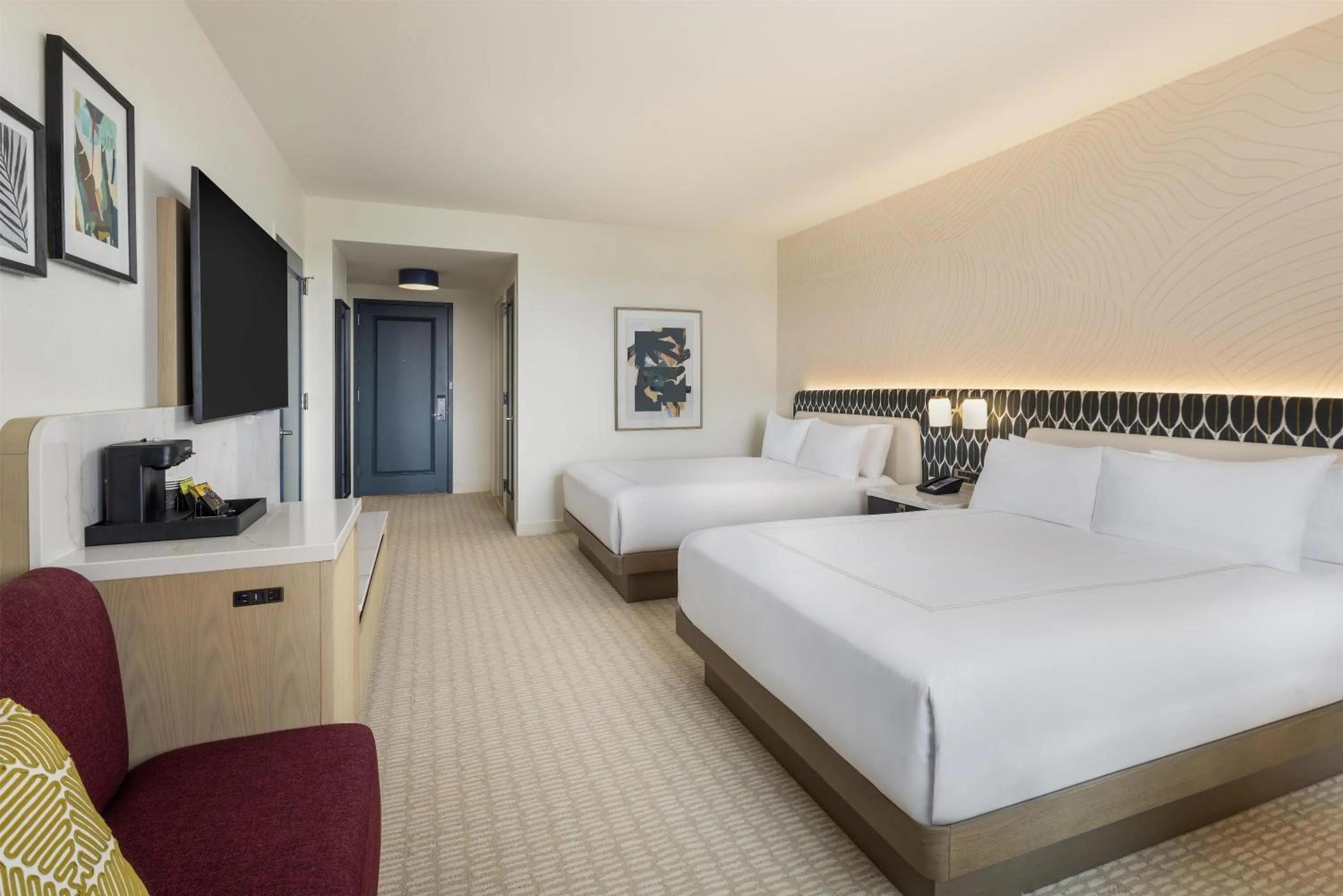 Bed in Hilton Orlando