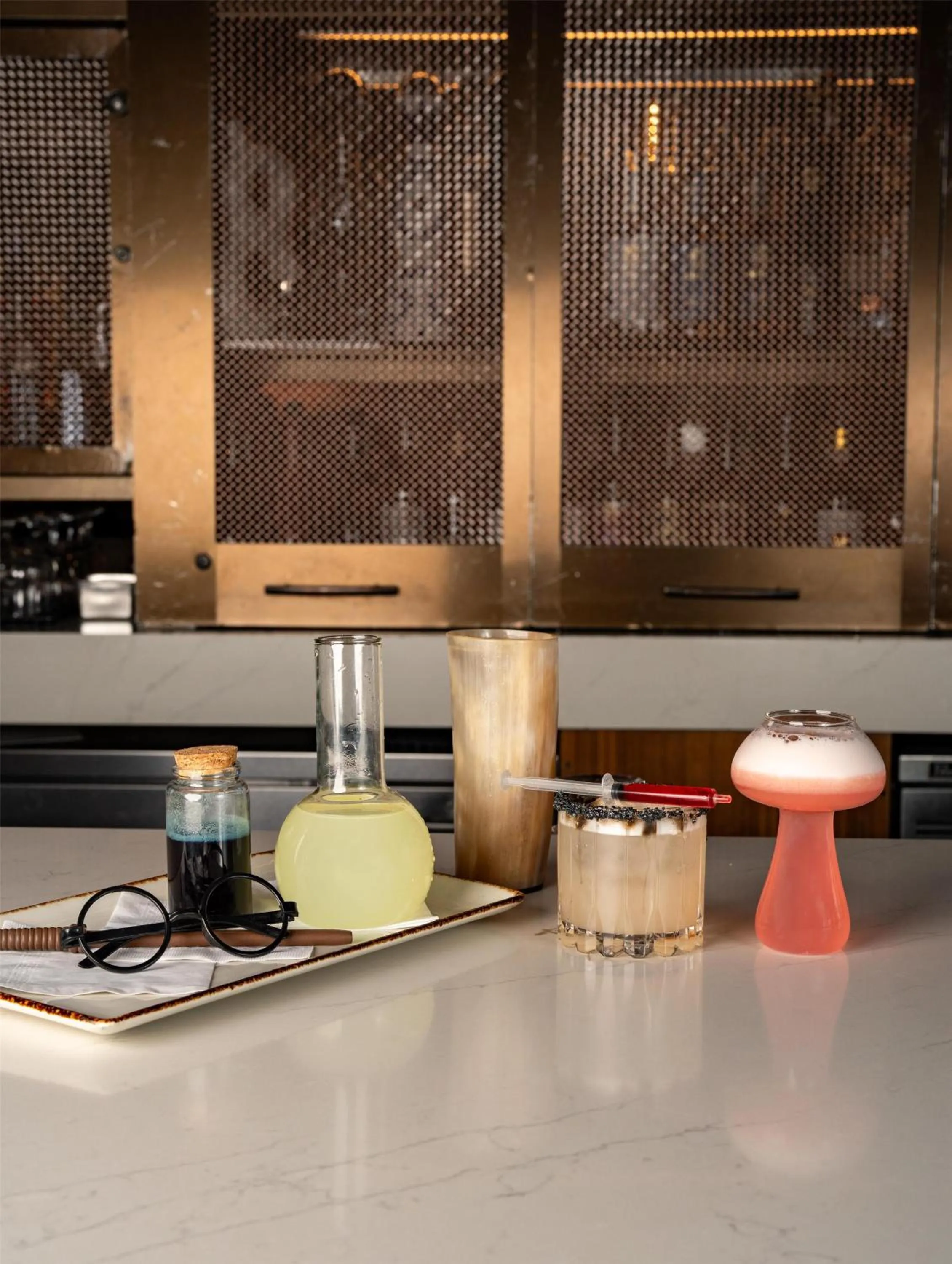 Dining area in Hilton Orlando