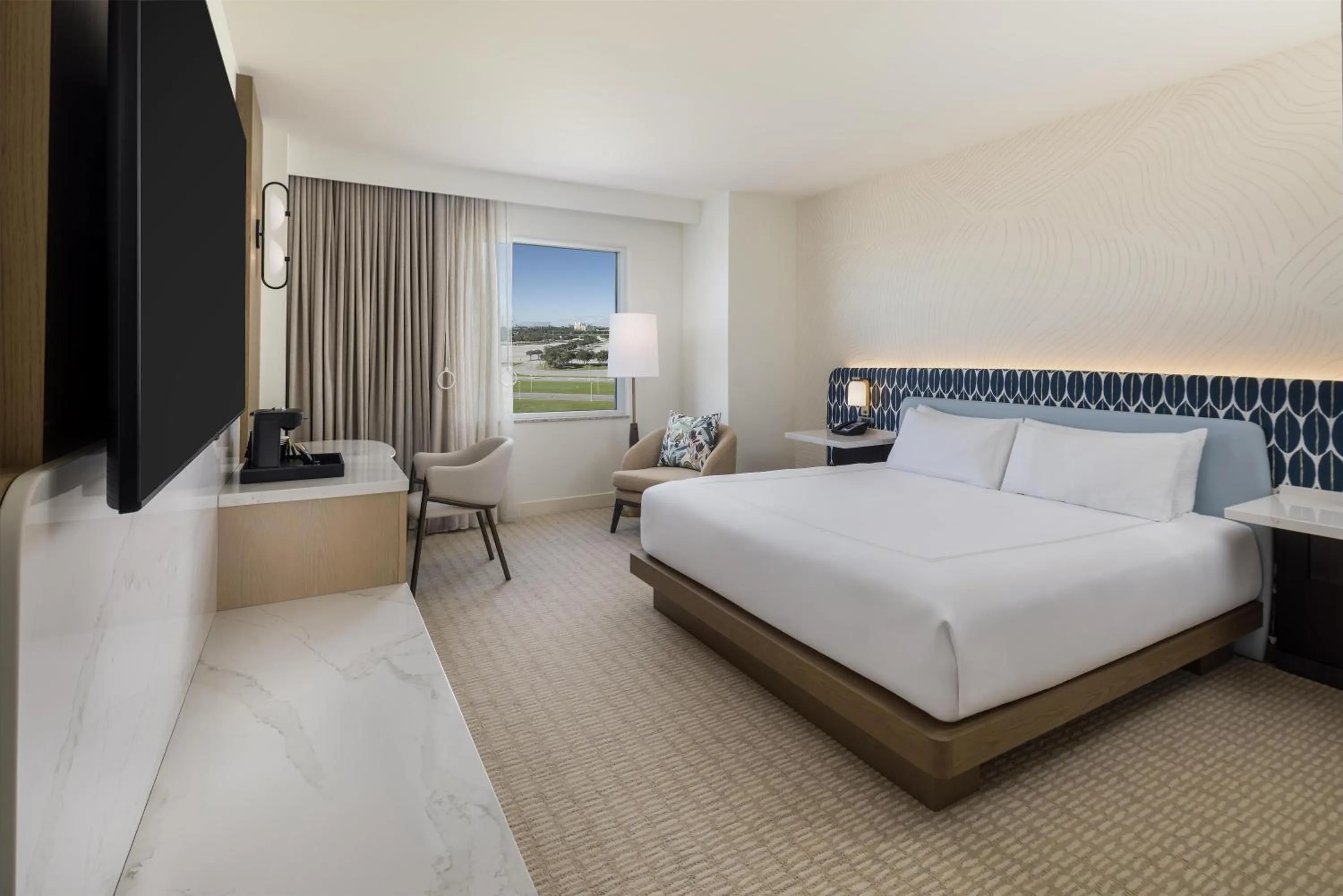 Bed in Hilton Orlando