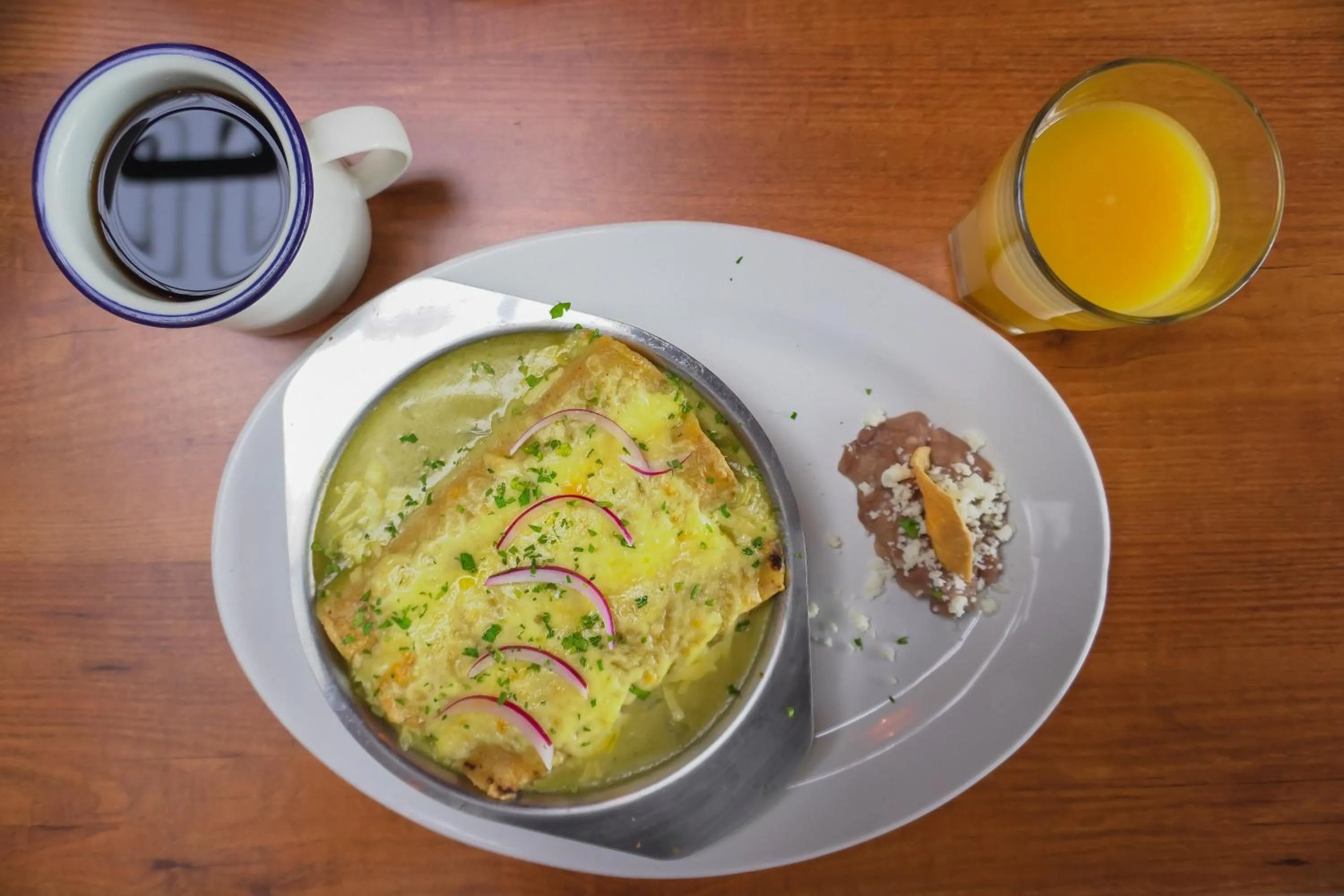 Breakfast in Hotel RV Park San Ramón