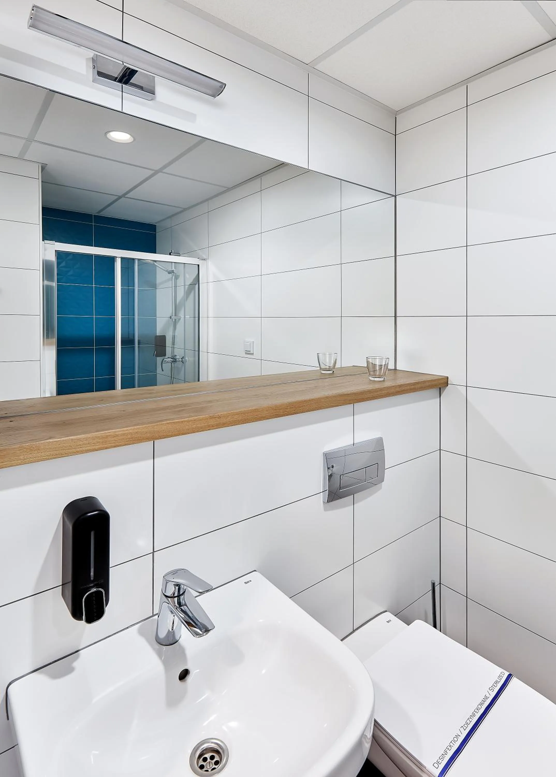 Bathroom in Hotel Traffic Poznań Stare Miasto