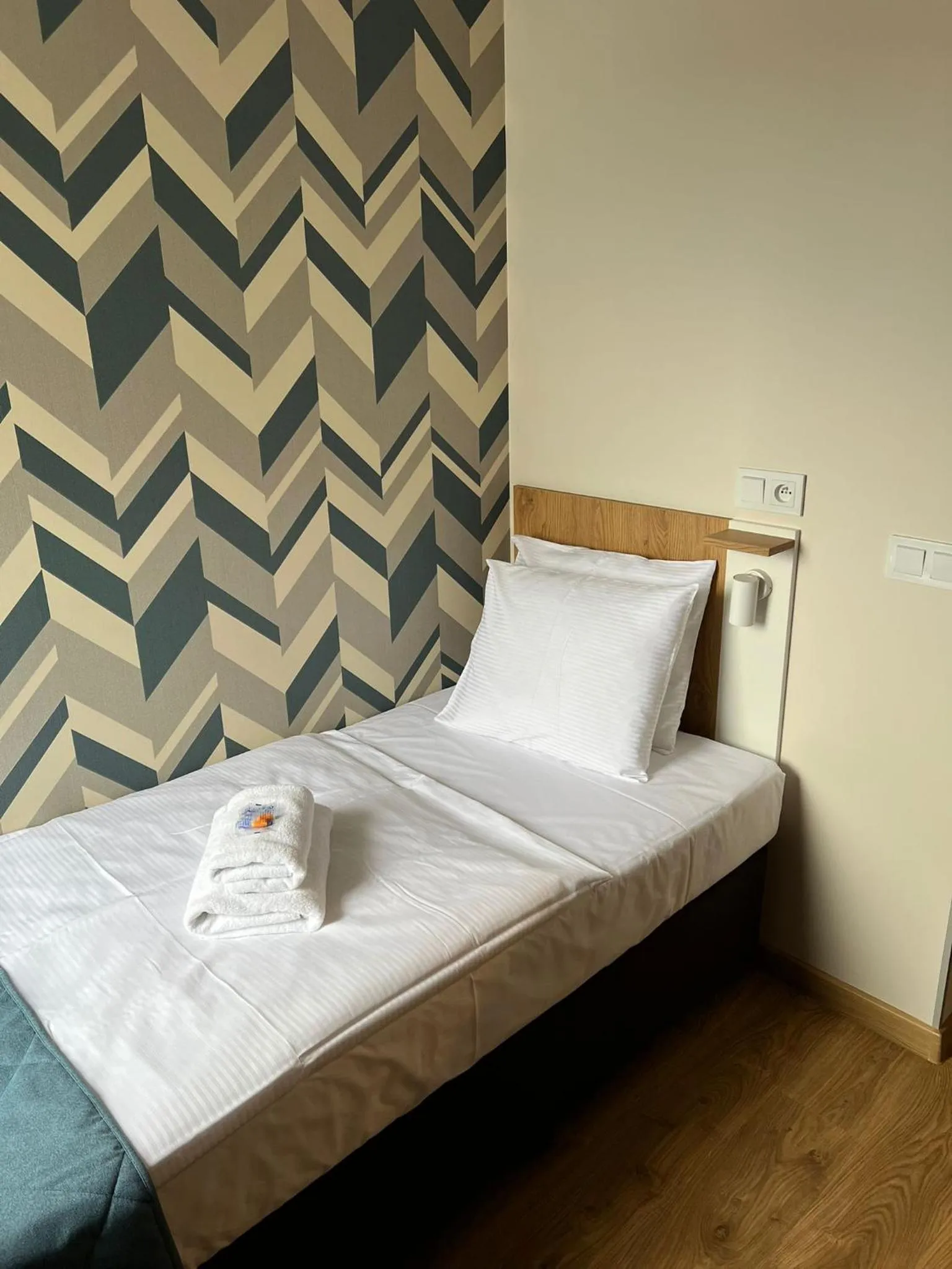 Bed in Hotel Traffic Poznań Stare Miasto