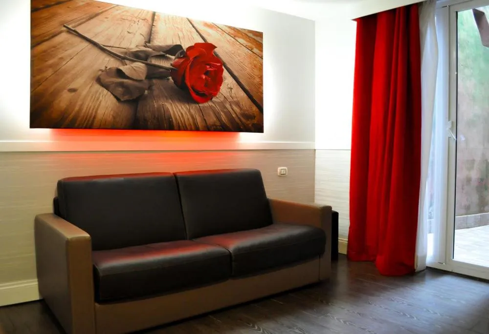 Living room in Relais Palazzo Taverna