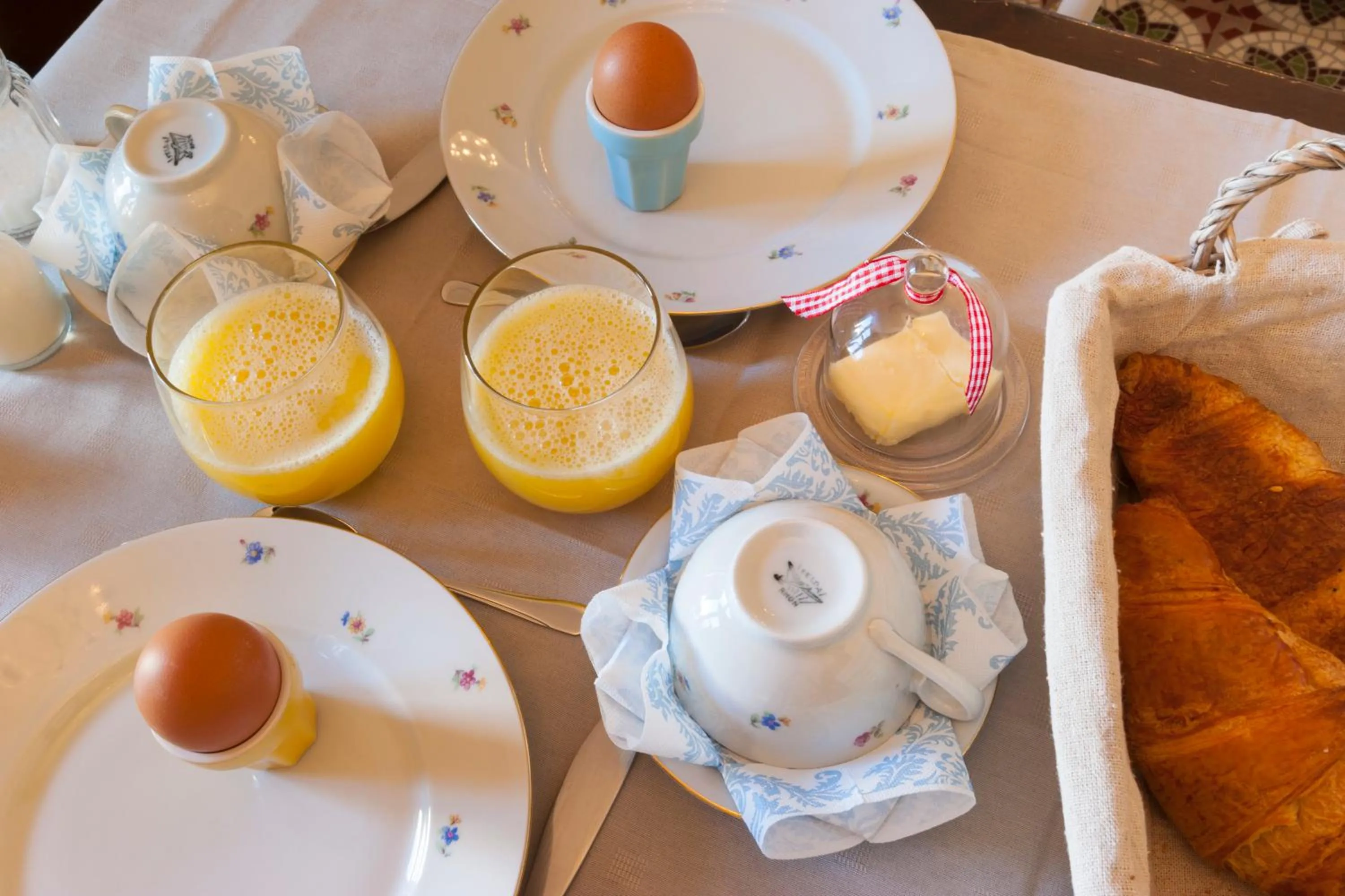 Food and drinks in Bed&Breakfast Al Campanario