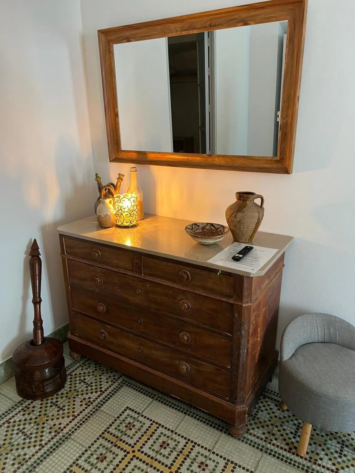 Decorative detail in Bed&Breakfast Al Campanario