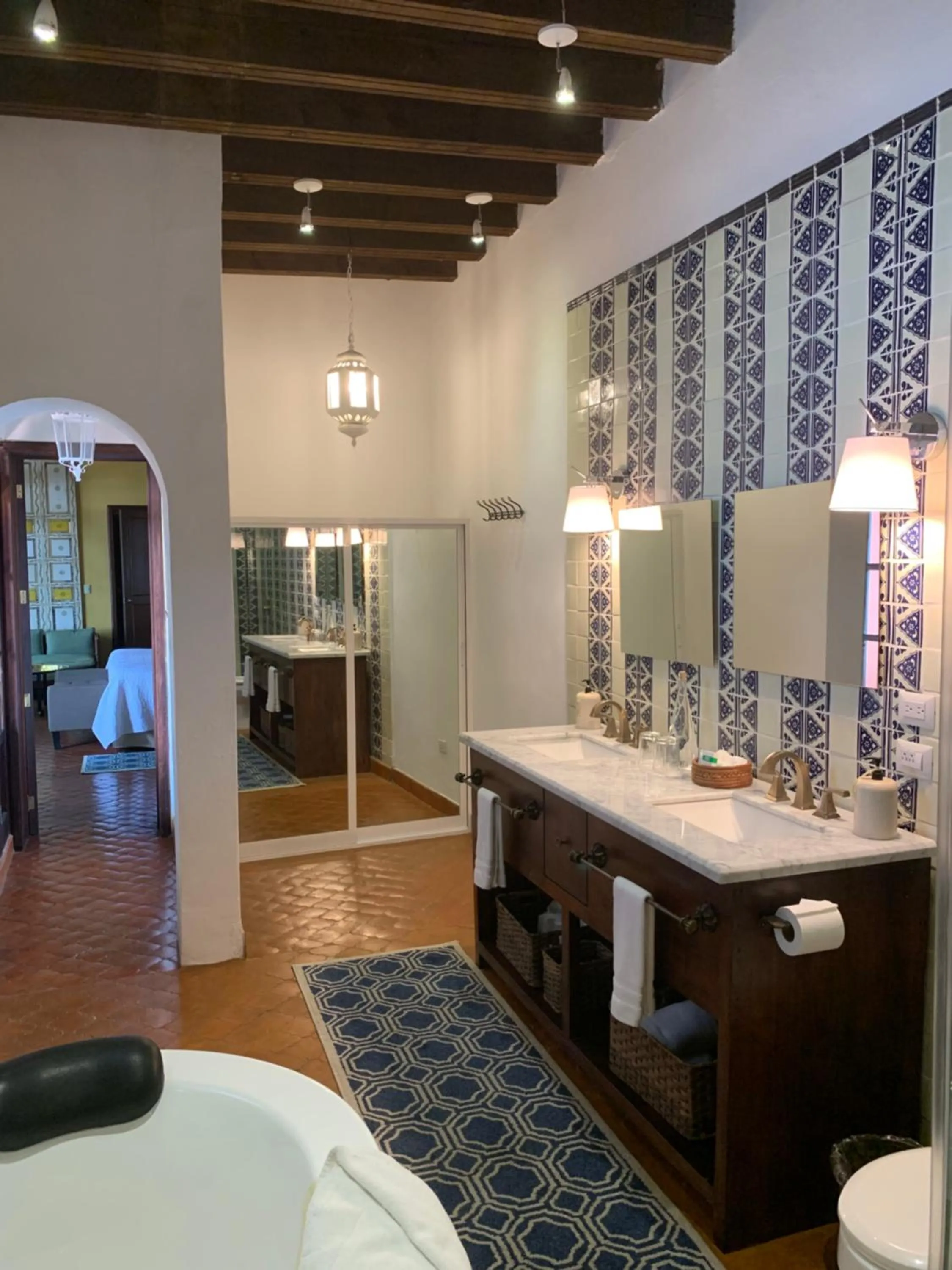 Bathroom in Casa Schuck Boutique Hotel