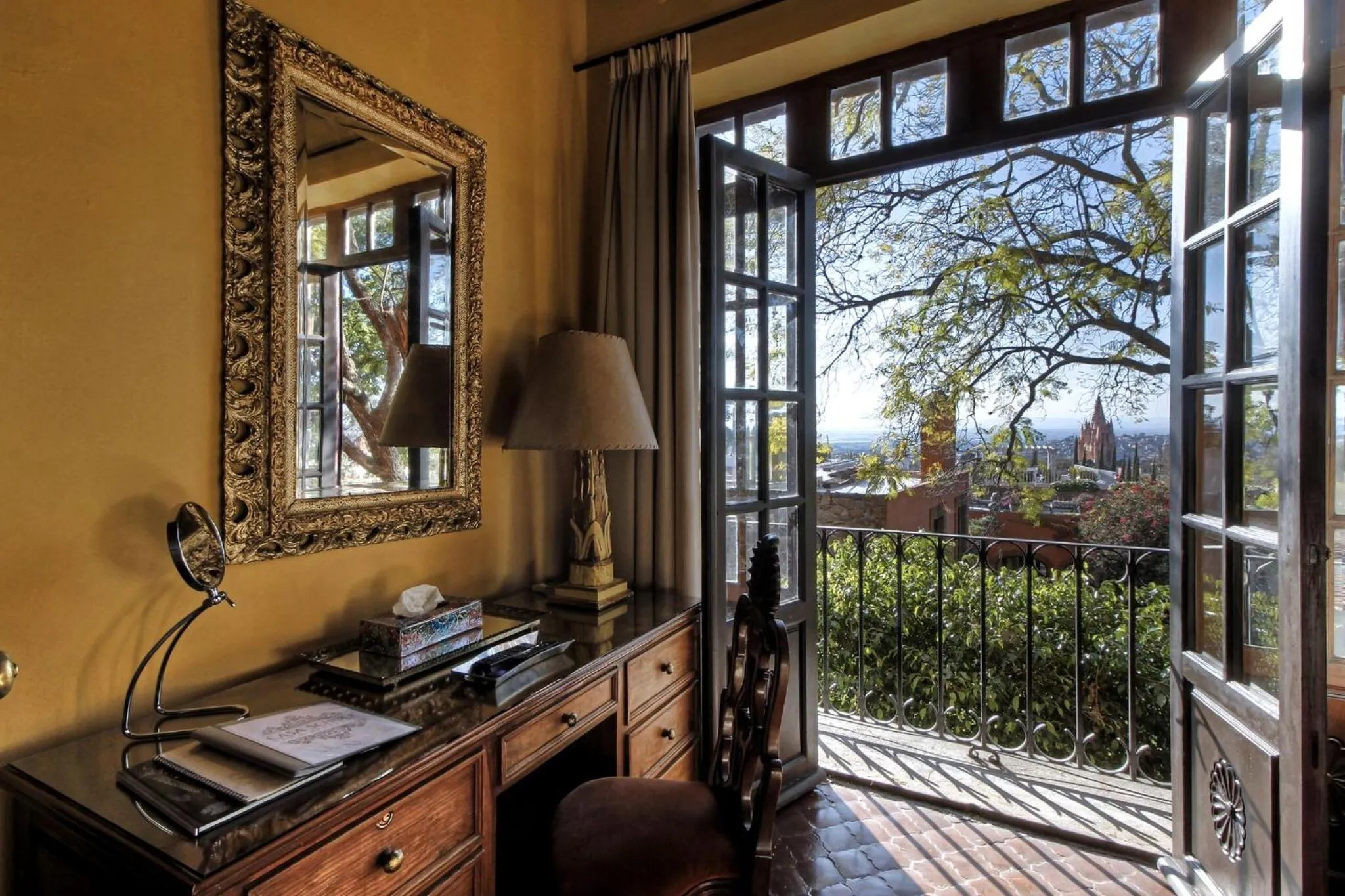 Garden view in Casa Schuck Boutique Hotel