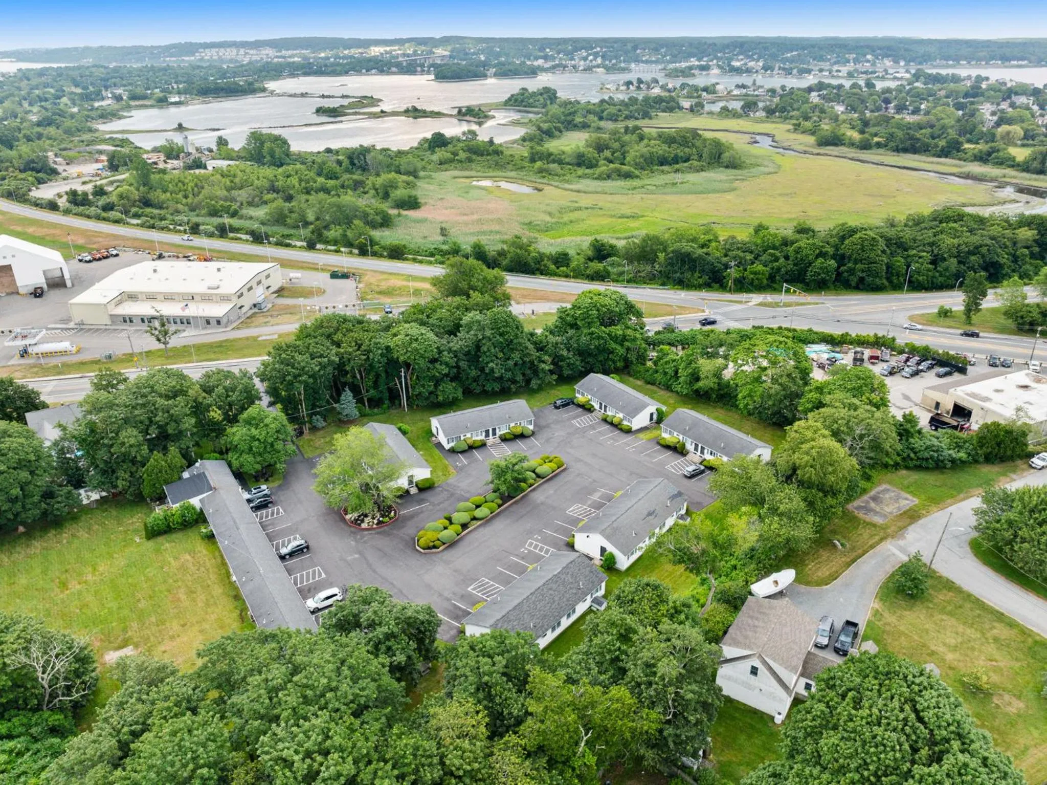 Property building in Founder's Brook Motel and Suites