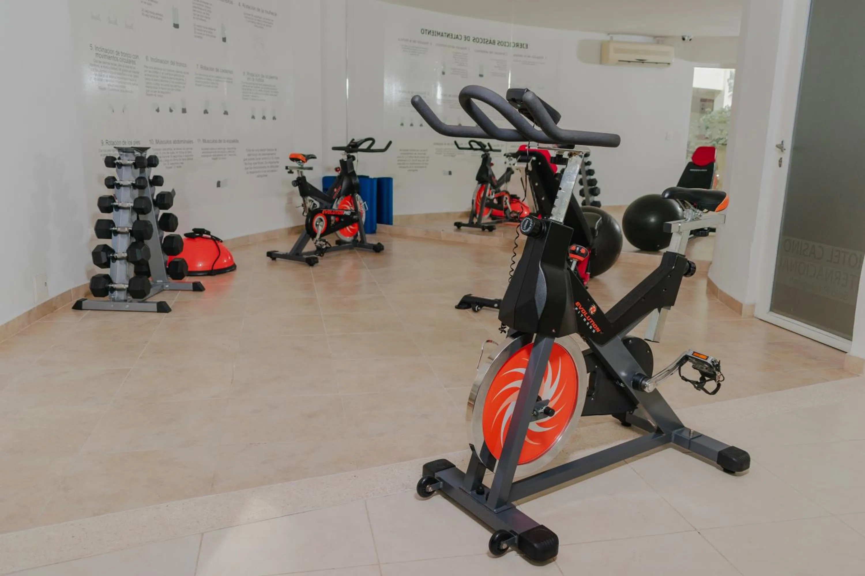 Fitness centre/facilities in Hotel Casino Internacional