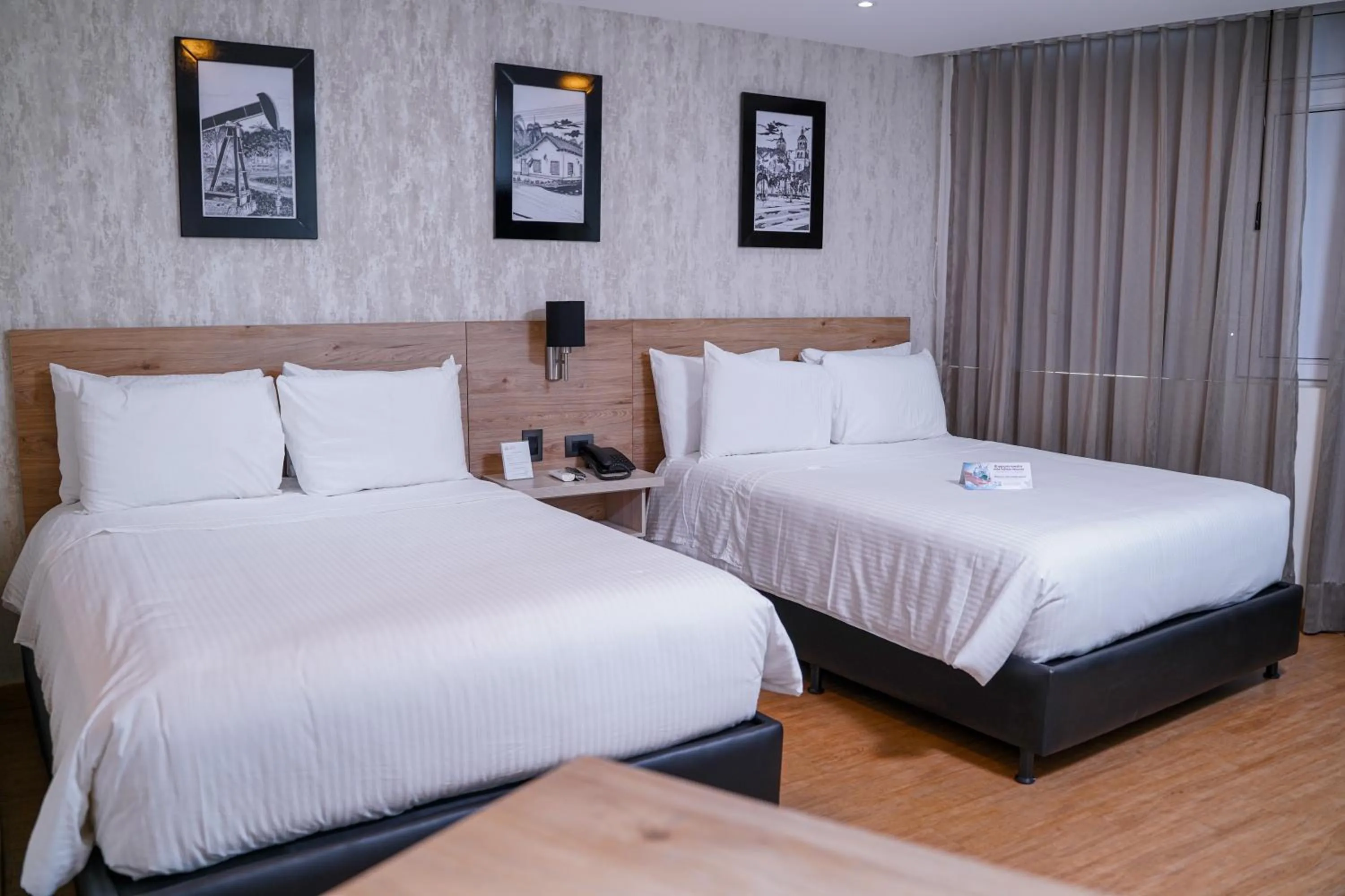 Bed in Hotel Casino Internacional