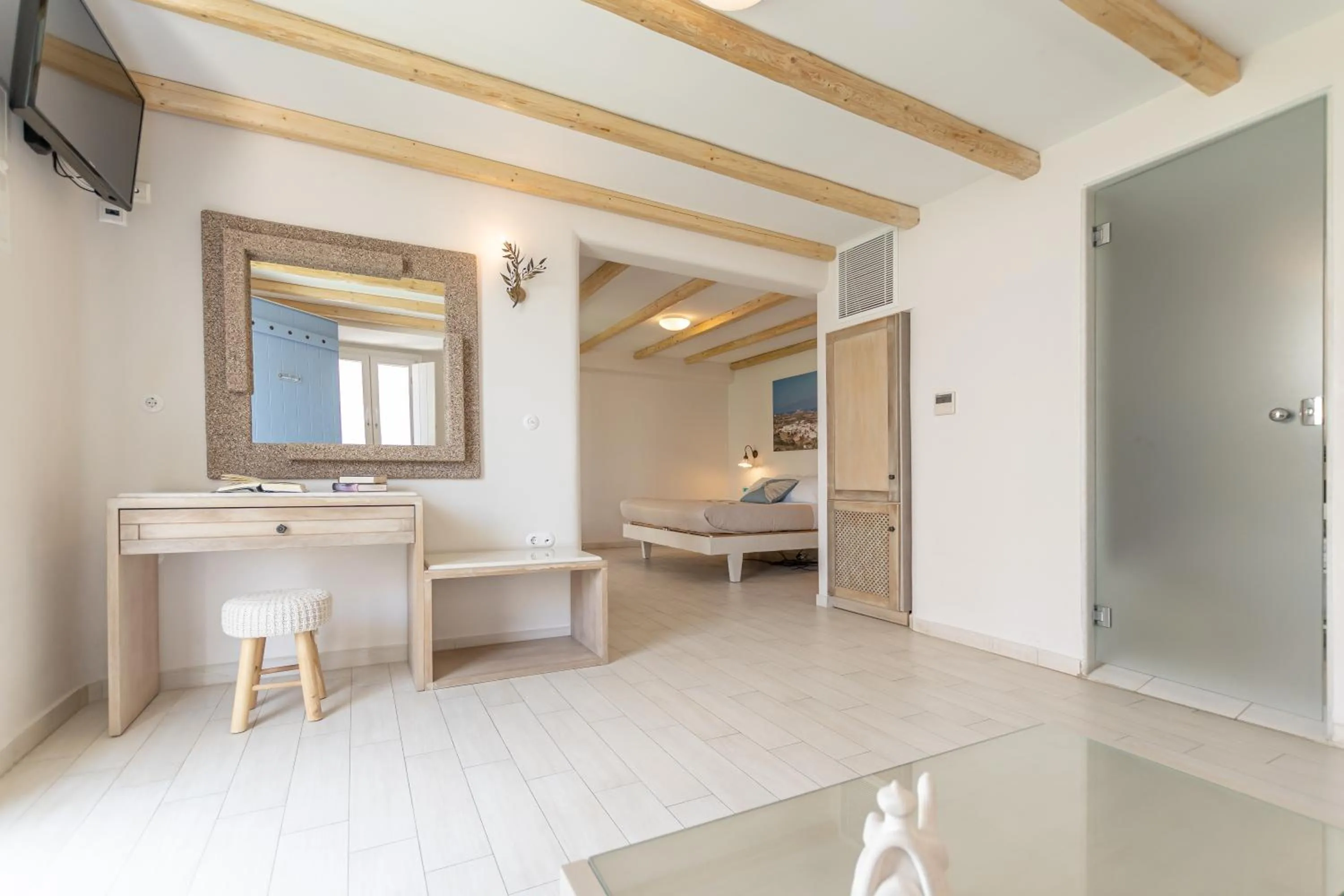 Bedroom in Naxos Island Hotel