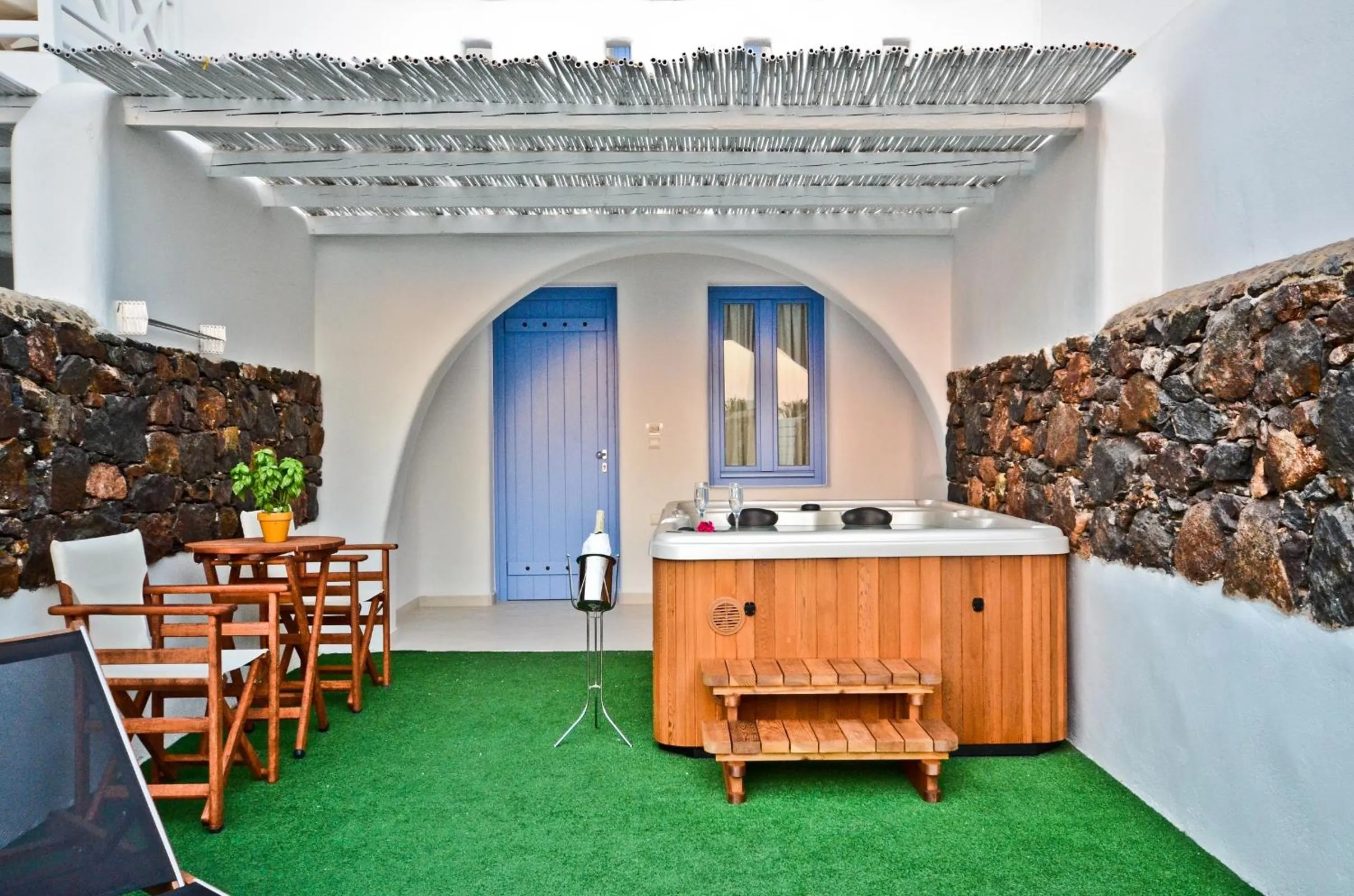 Balcony/Terrace in Naxos Island Hotel