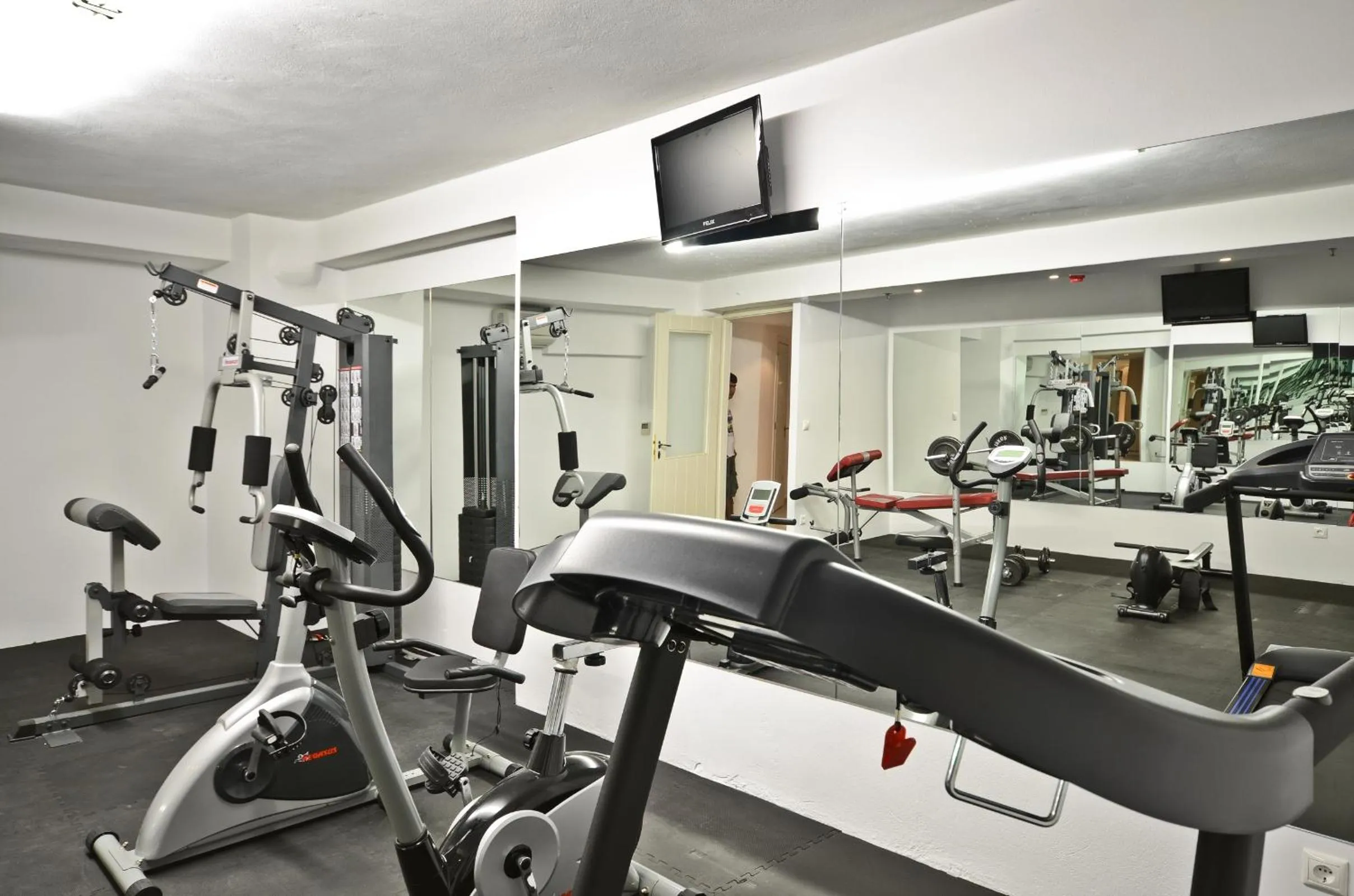 Fitness centre/facilities in Naxos Island Hotel