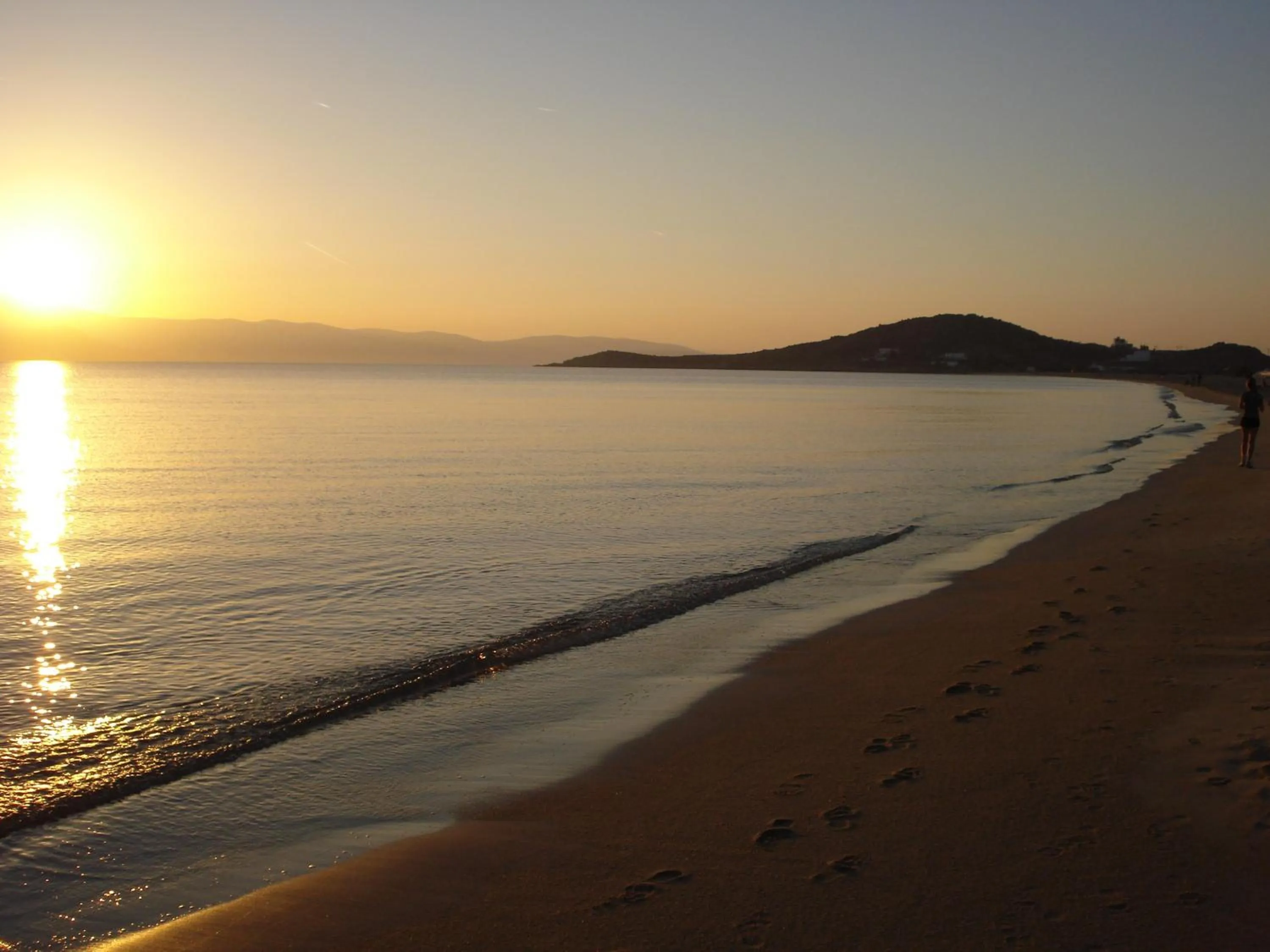 Beach in Naxos Island Hotel