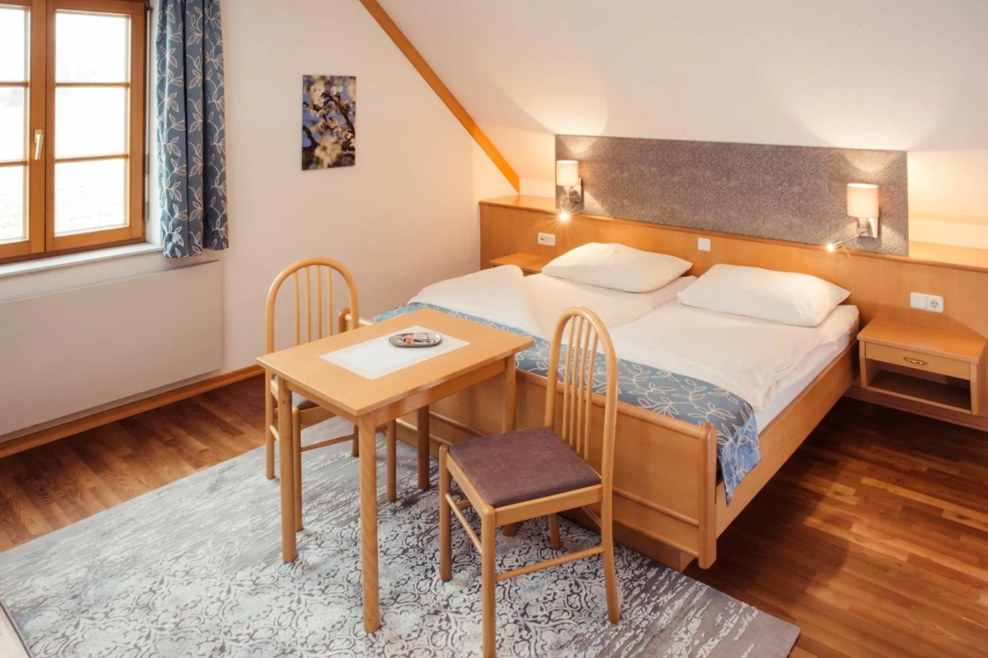 Photo of the whole room, Bed in Gästehaus Krappel