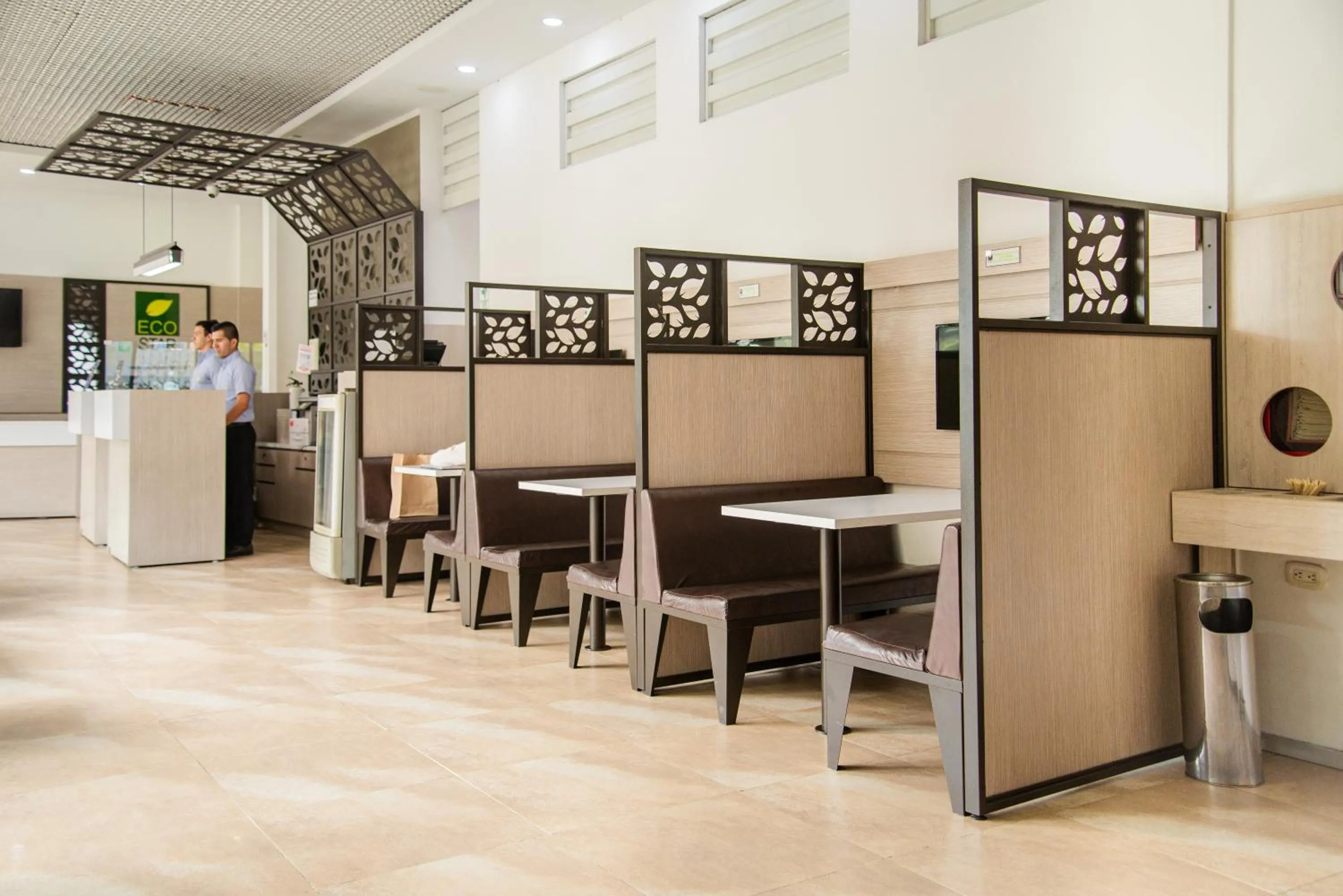 Seating area in Eco Star Hotel