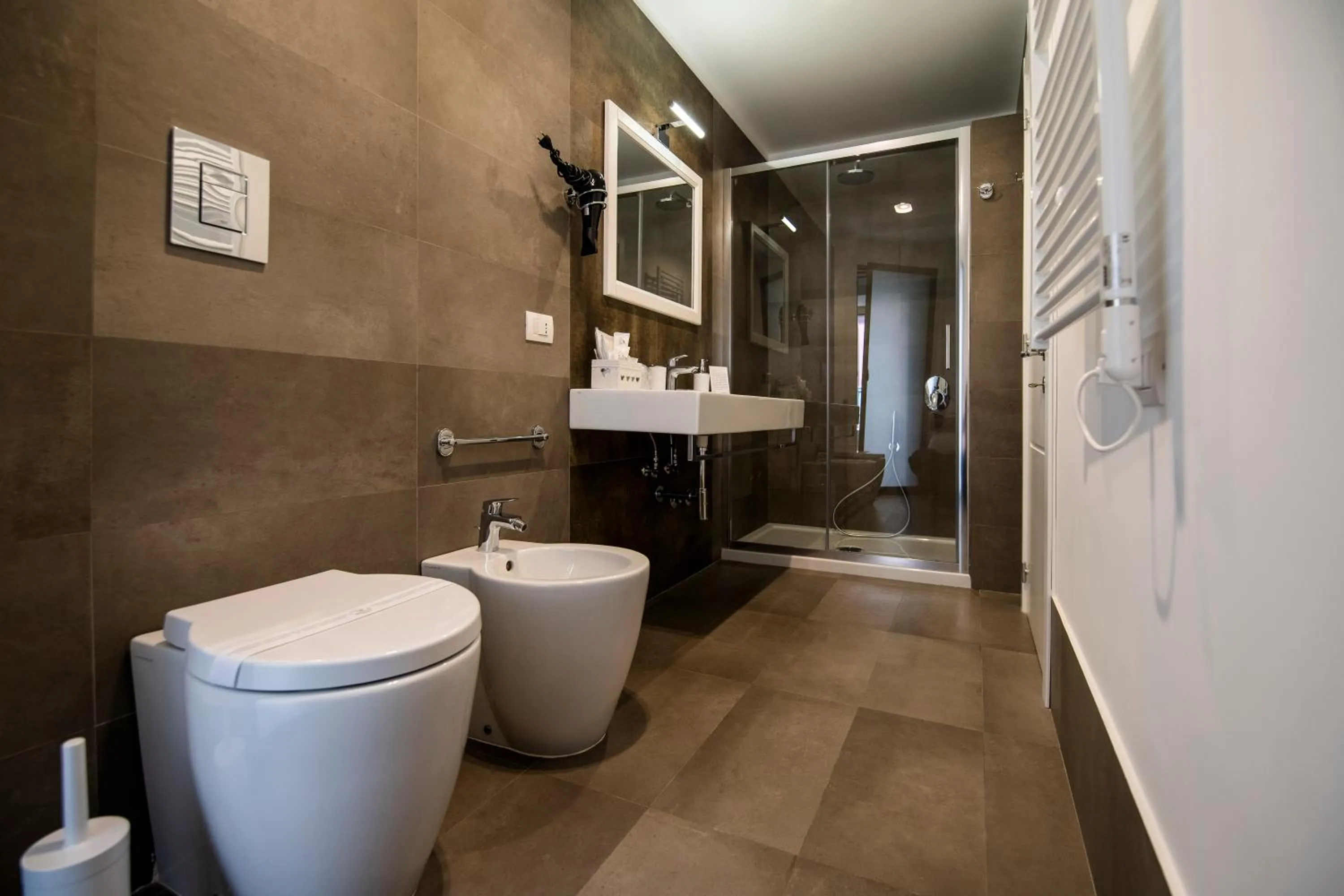 Bathroom in Mercatello Bed and Breakfast