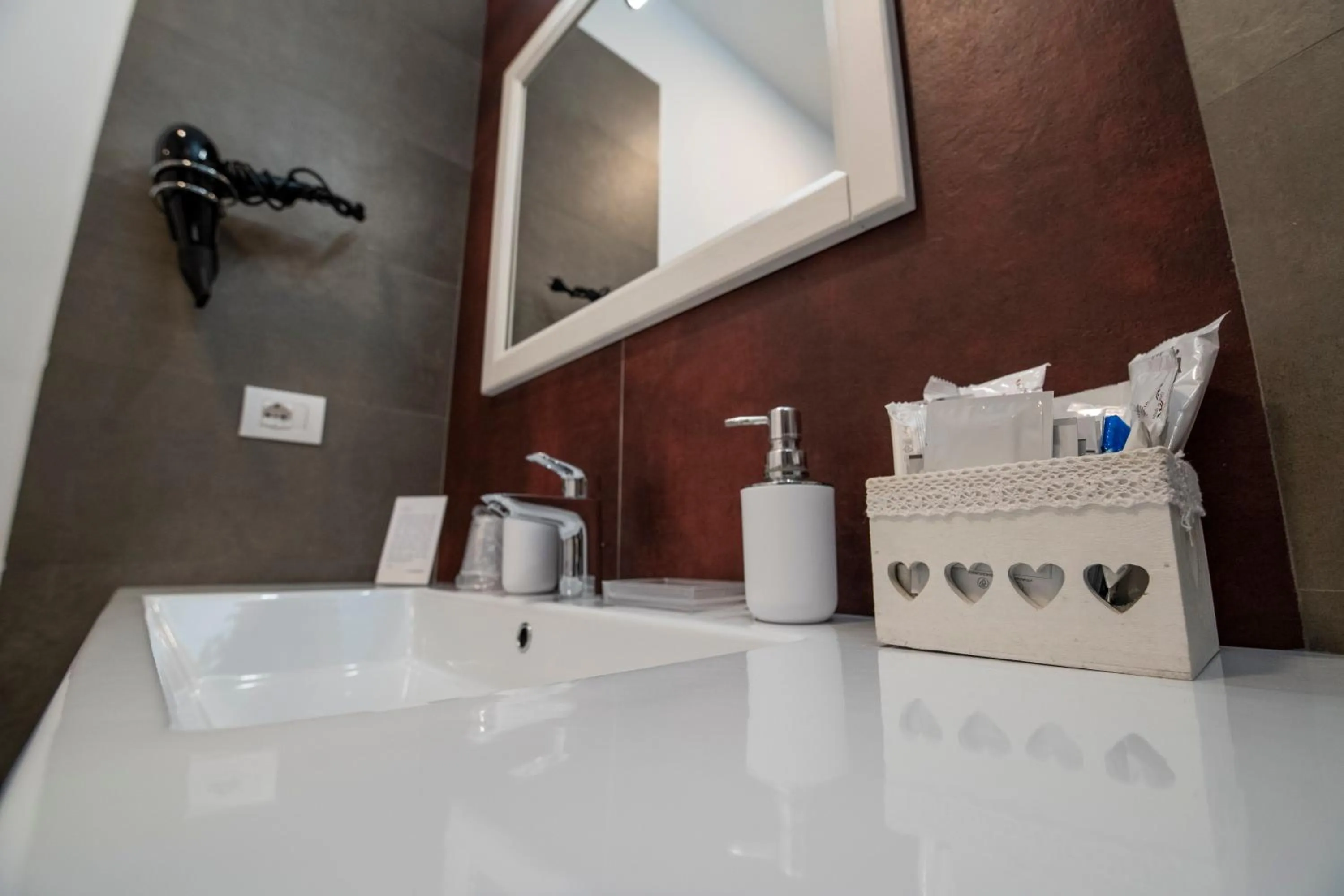 Bathroom in Mercatello Bed and Breakfast