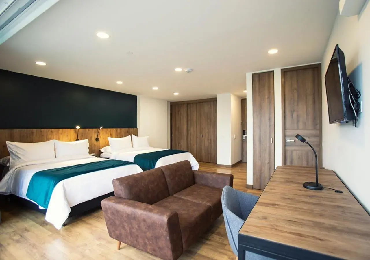 Double Room with Two Double Beds in Hotel Lagoon Double Room with Two Double Beds in Hotel Lagoon