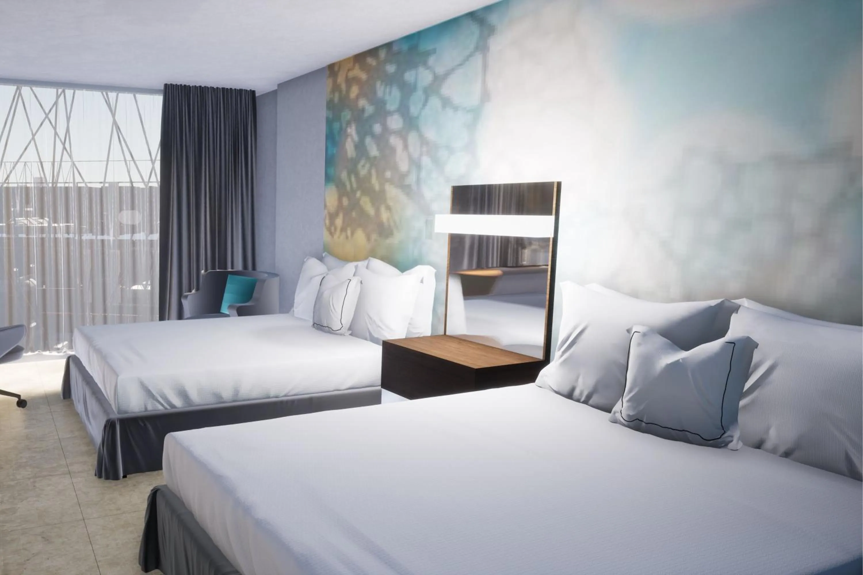 Photo of the whole room, Bed in Courtyard by Marriott Tuxpan Veracruz