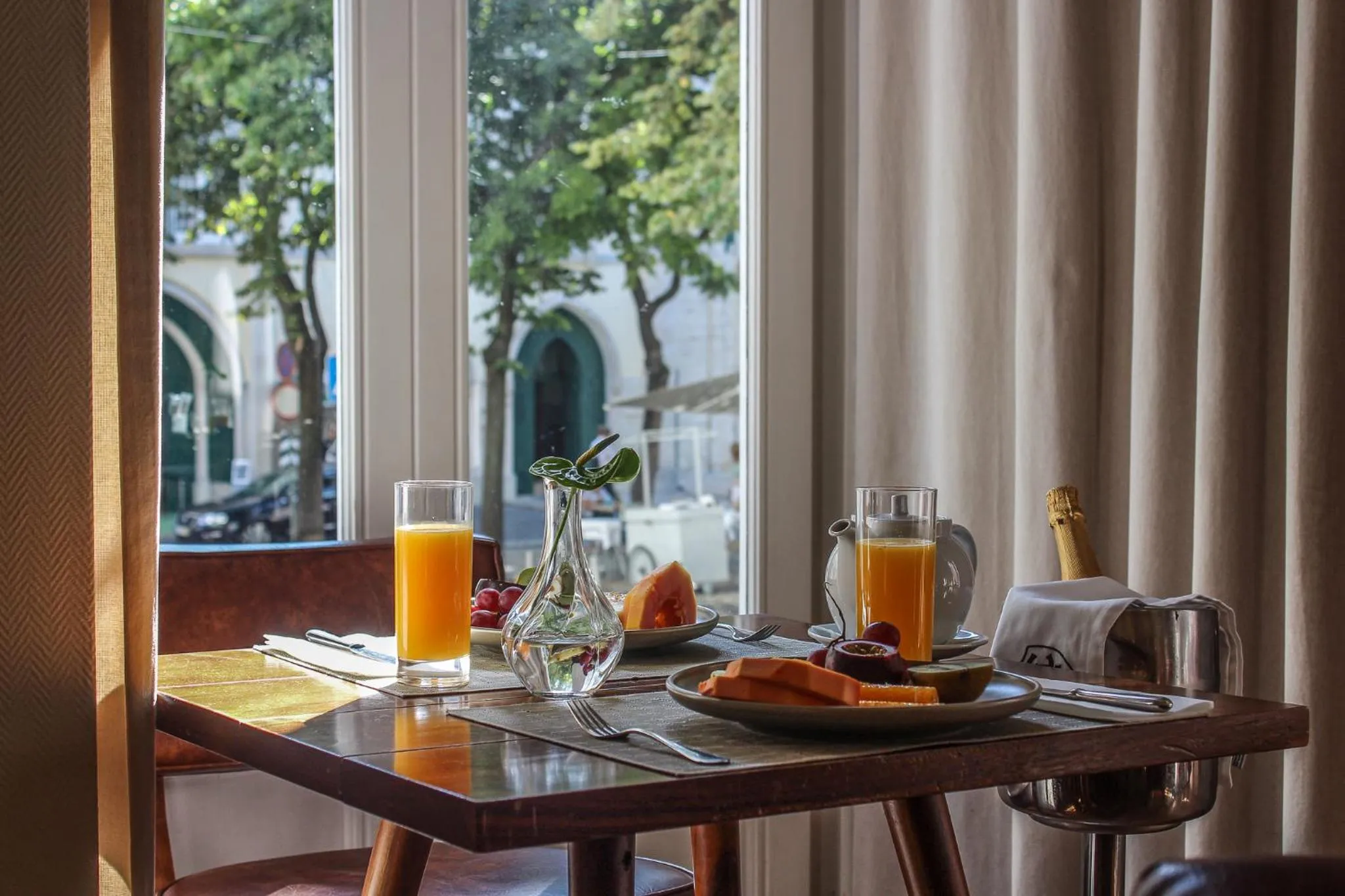 Food close-up in Lisboa Carmo Hotel