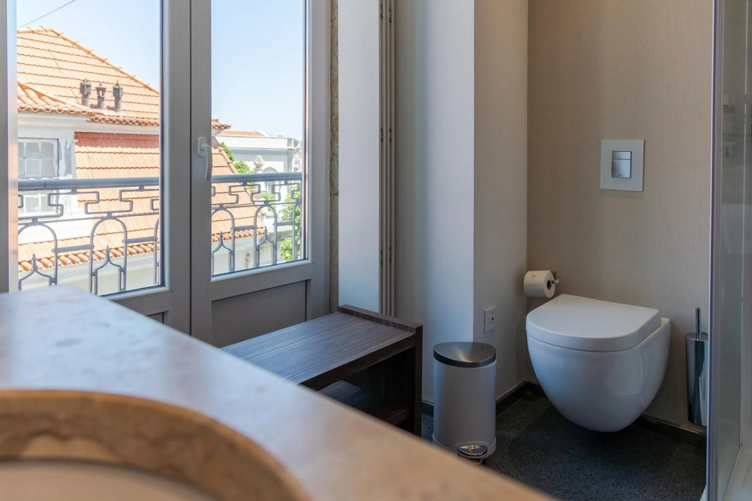 Bed in Lisboa Carmo Hotel