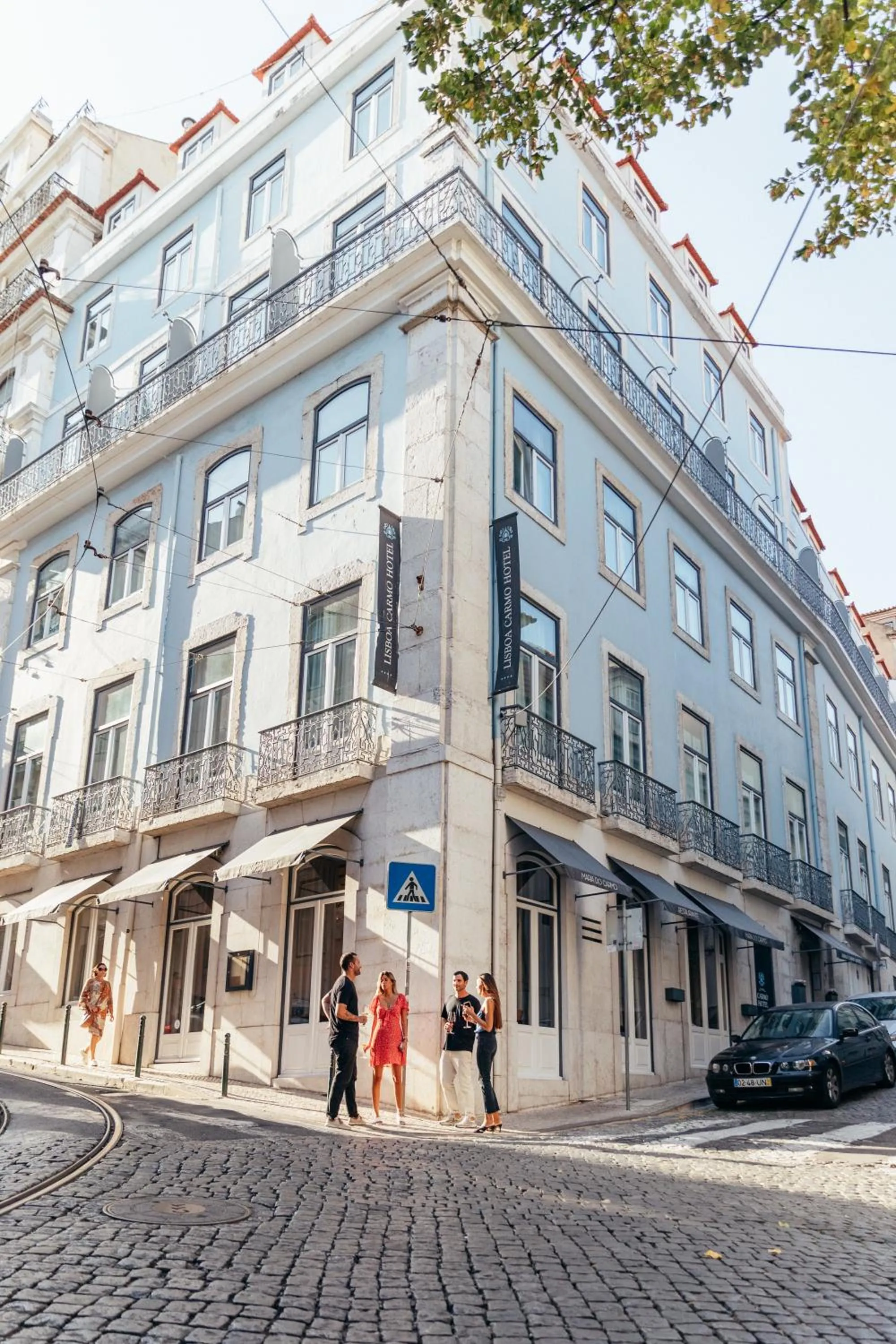 Property building in Lisboa Carmo Hotel